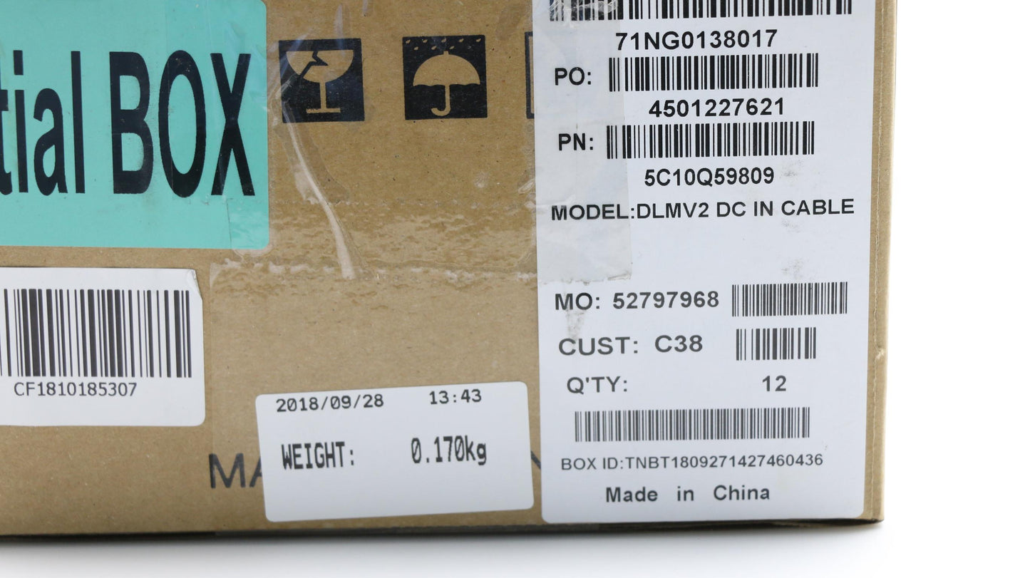 Lenovo DC-In Cable - 5C10Q59809