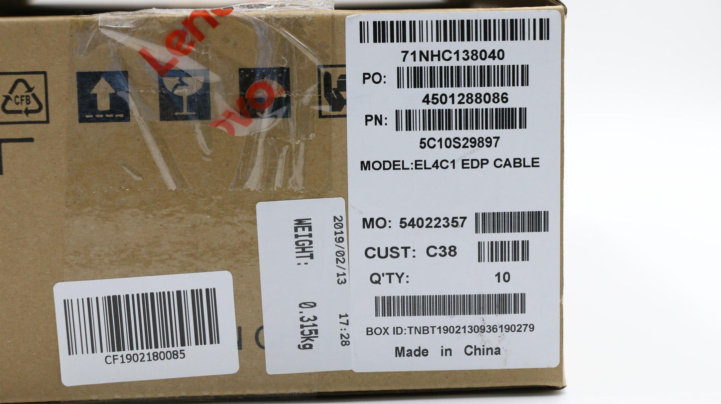 Lenovo EDP Cable - 5C10S29897