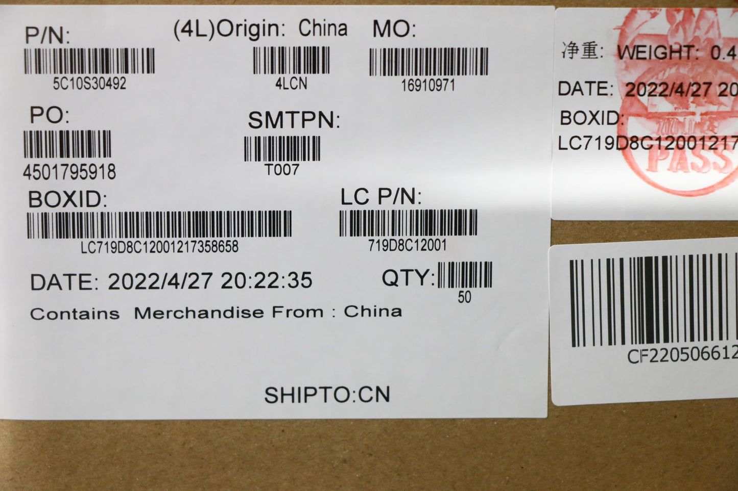 Lenovo EDP Cable for 82QG - 5C10S30492