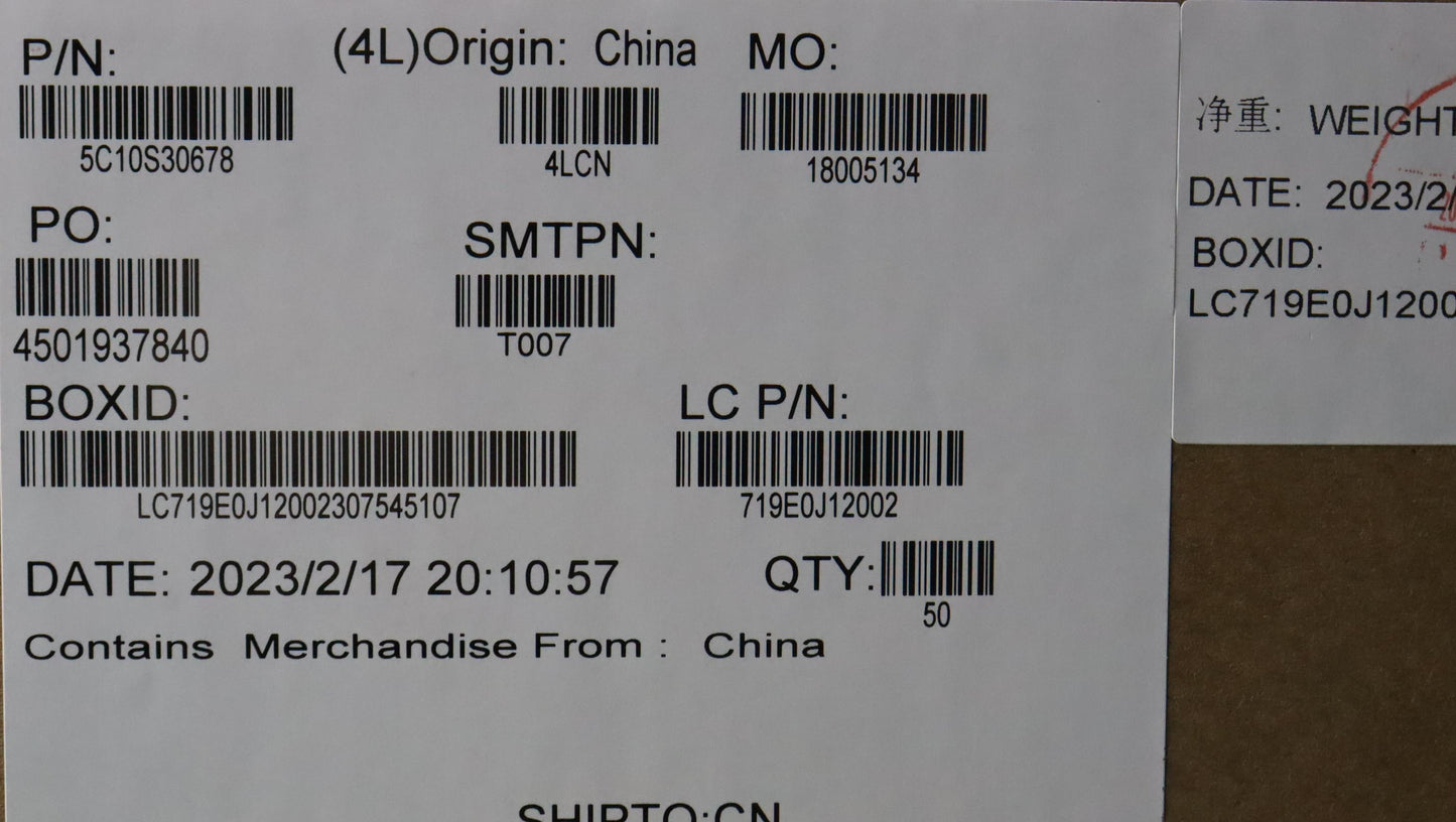 Lenovo EDP Touch Cable L82XM, Lux - 5C10S30678