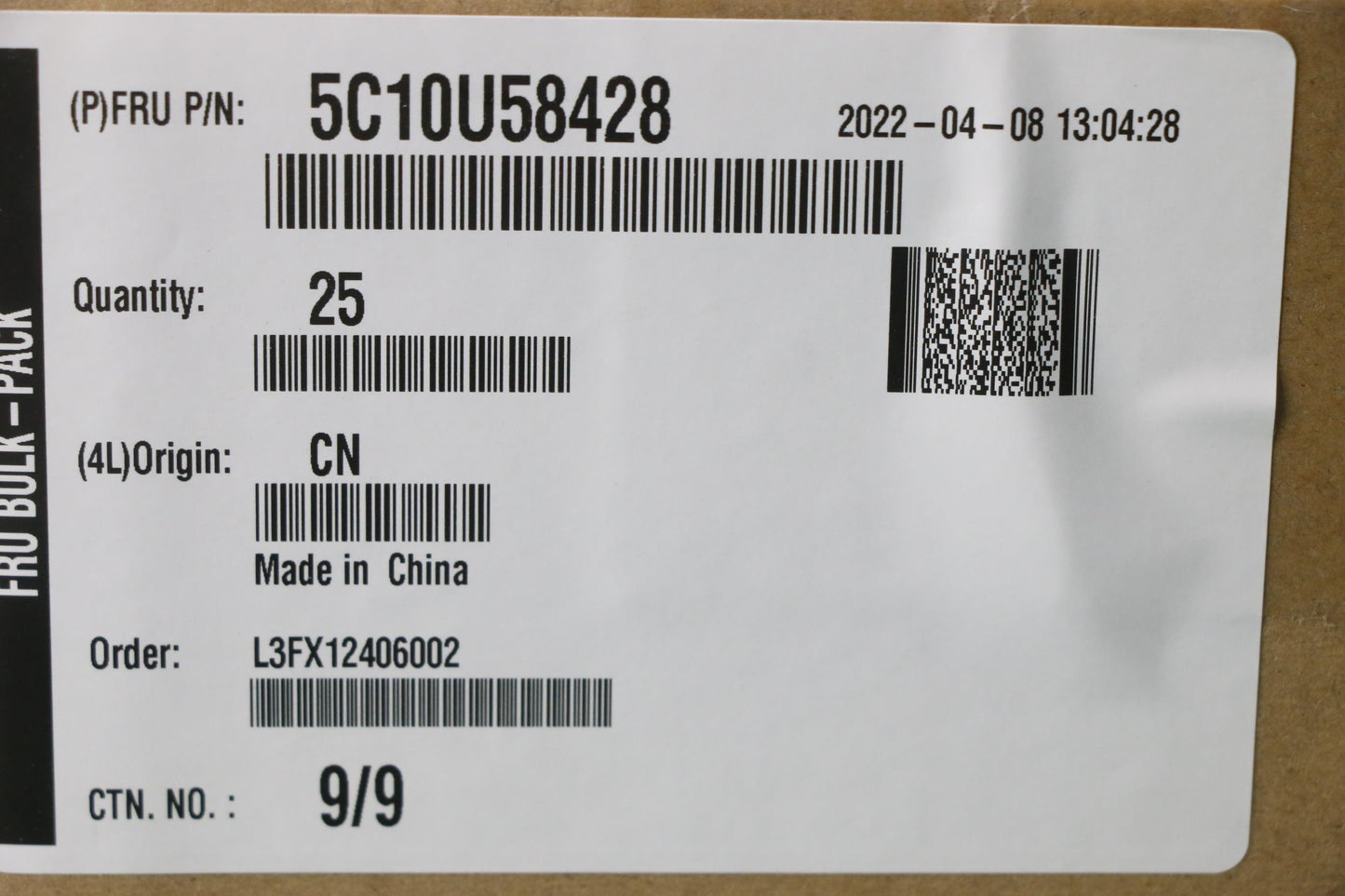 Lenovo Fru Com2 Cable 150mm LP TCO8.0 - 5C10U58428