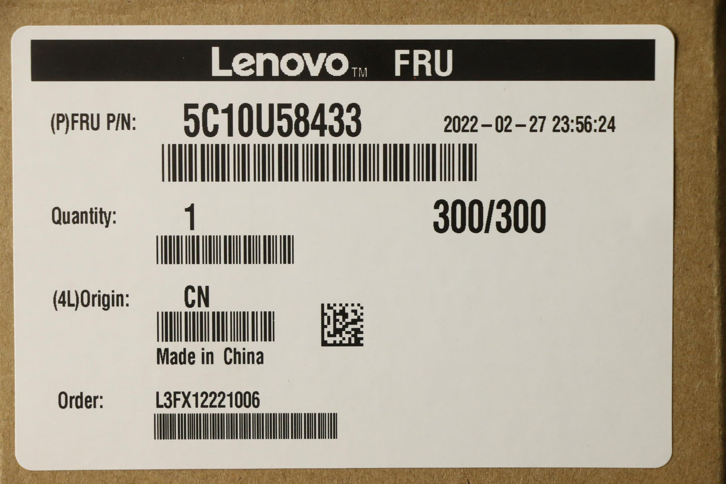 Lenovo 180mm LPT Cable with ESD - 5C10U58433