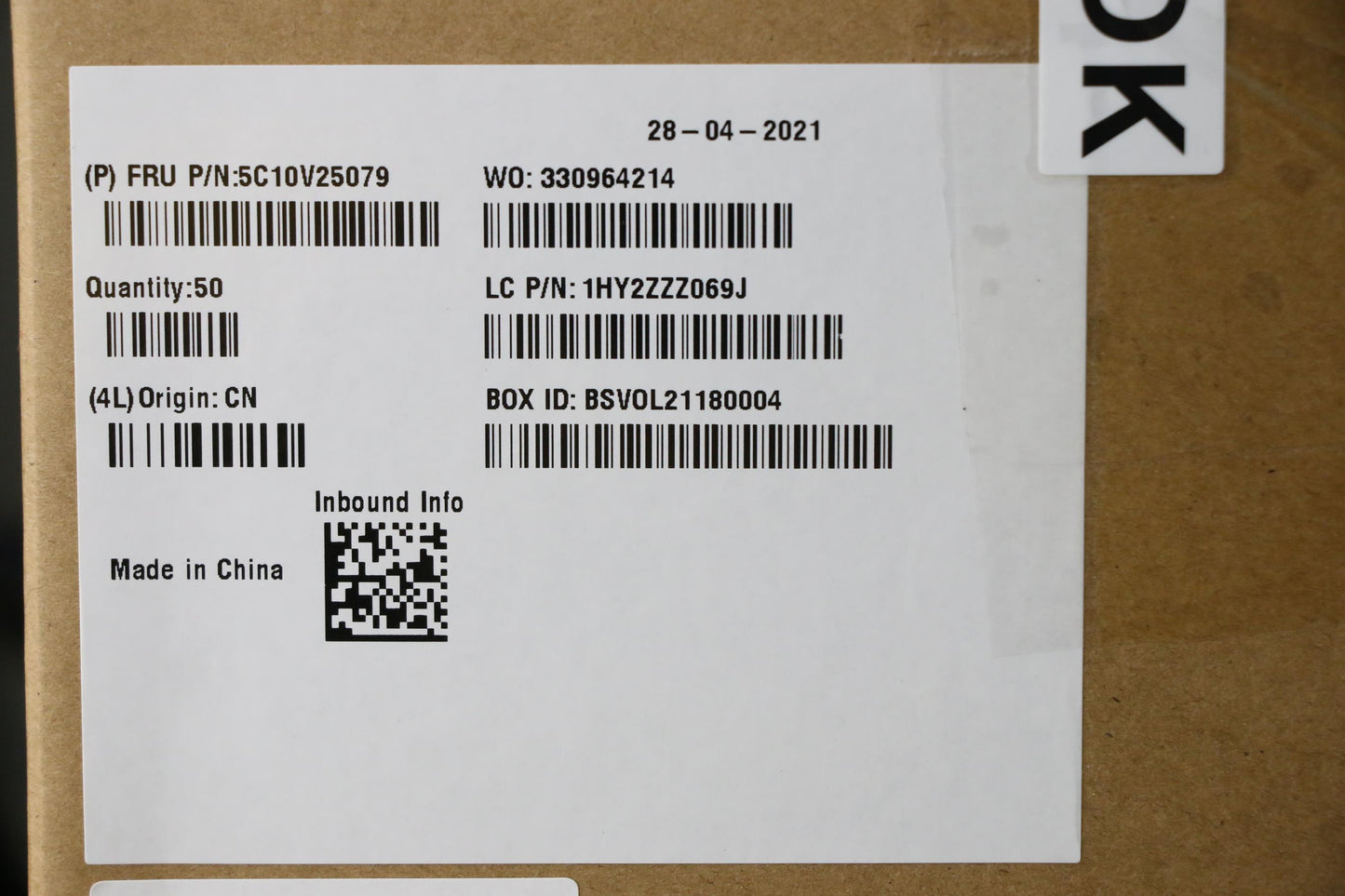 Lenovo CAT5 Cable, Blue & Grey, 2m - 5C10V25079