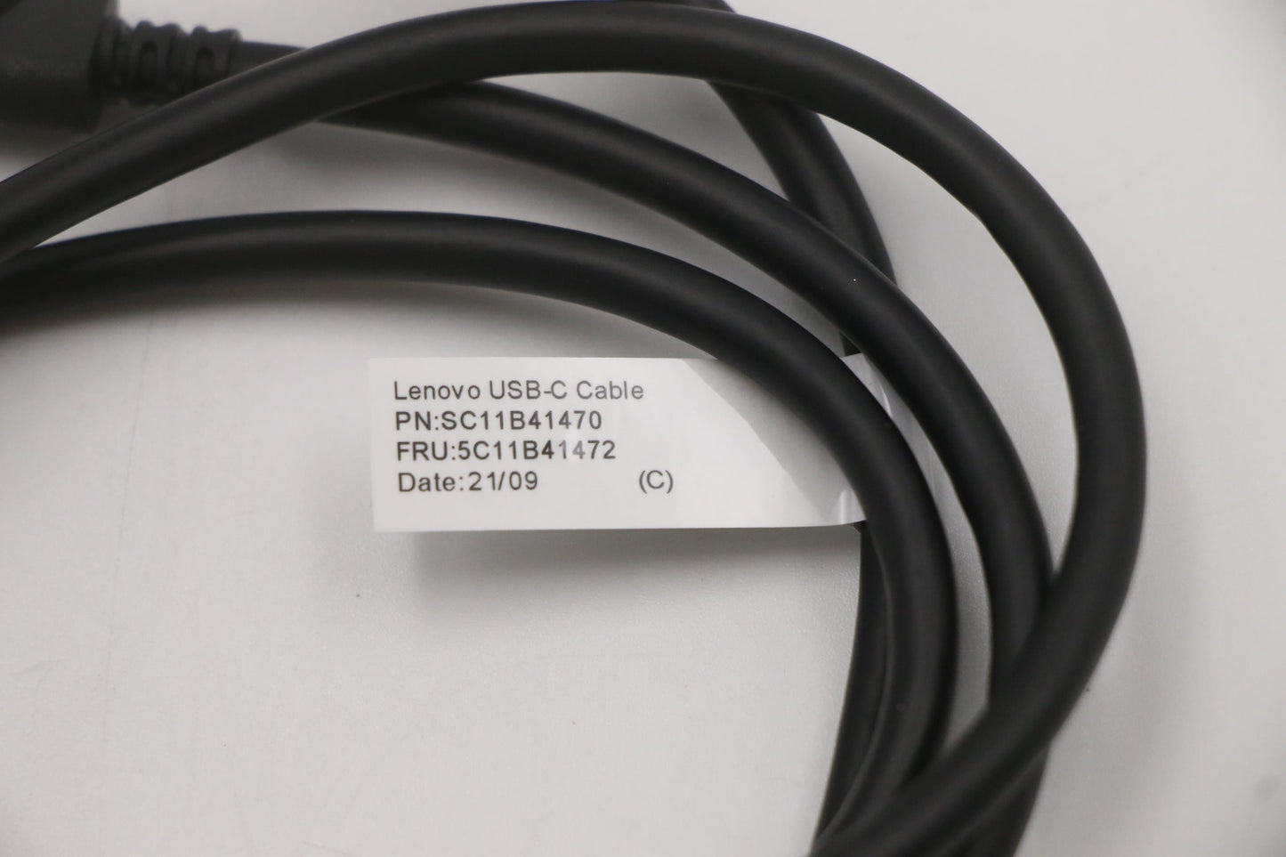 Lenovo Laptop USB Type-C to Type-C Cable - 5C11B41472