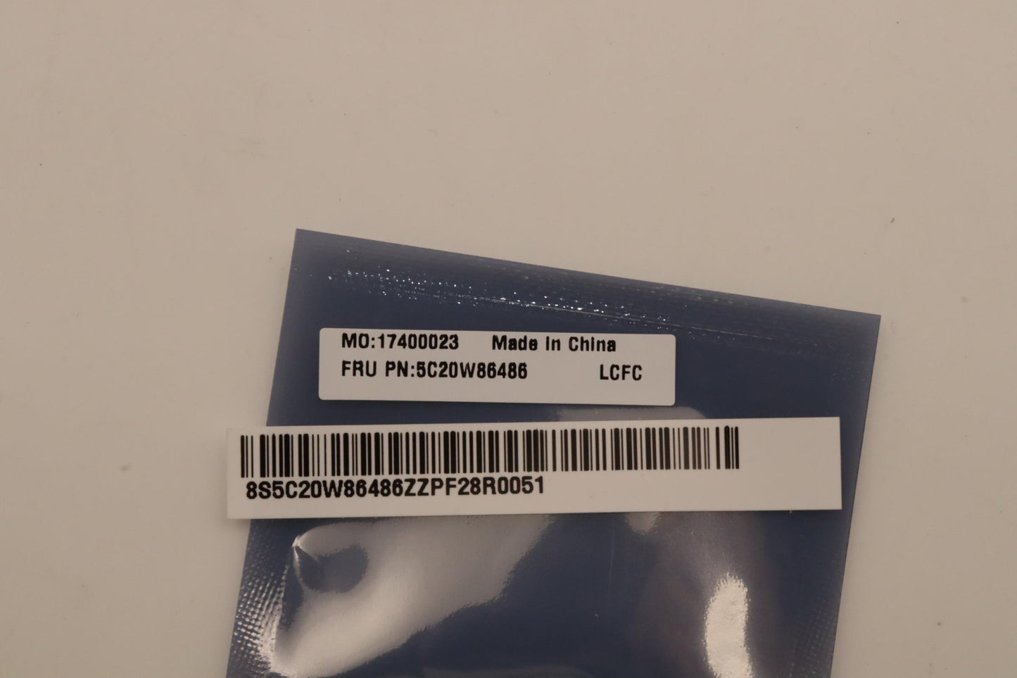 Lenovo 720p Camera, Front, Dual Microphones, ZIF - 5C20W86486