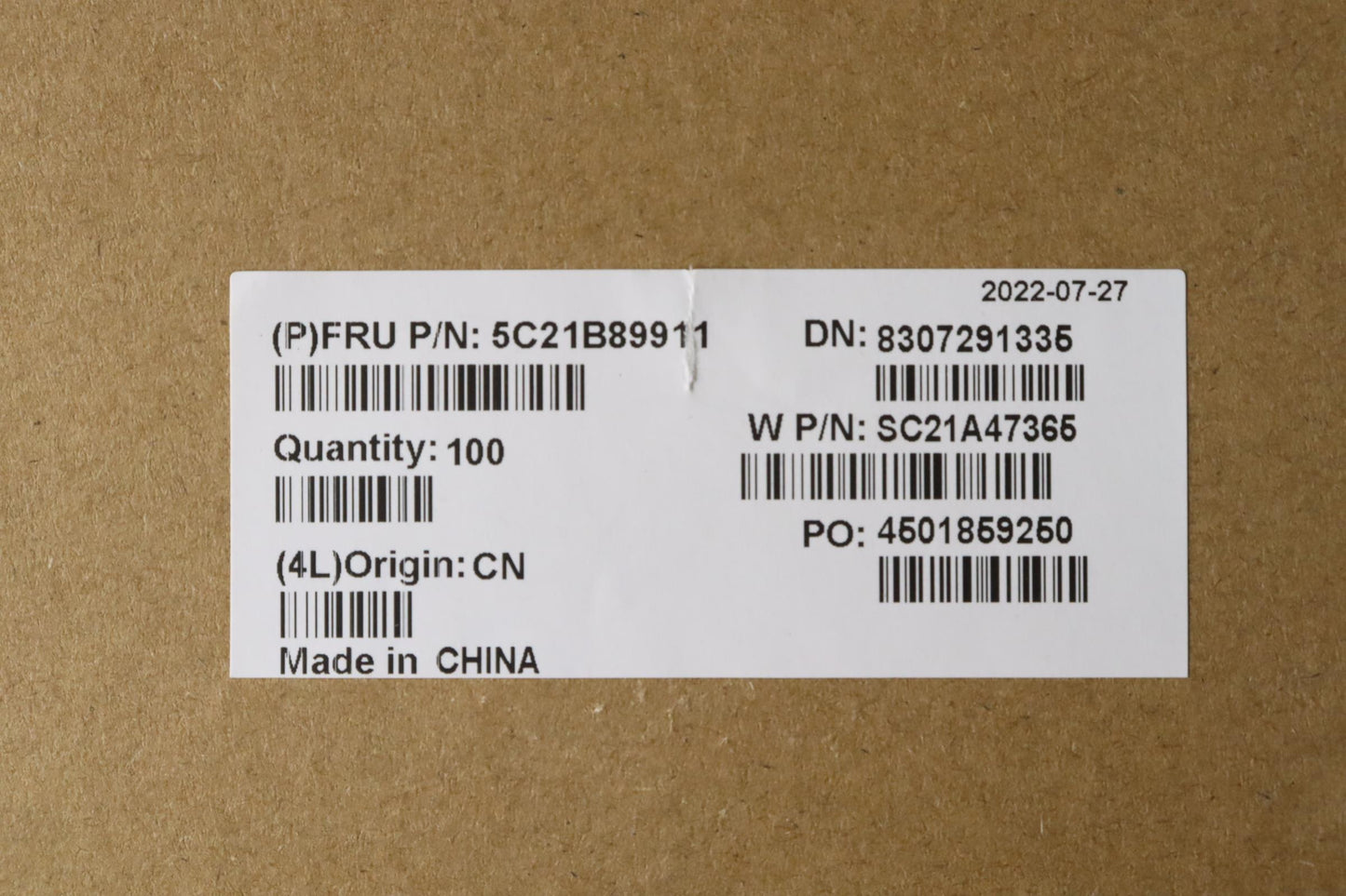 Lenovo 1M USB Camera Module by Bison - 5C21B89911