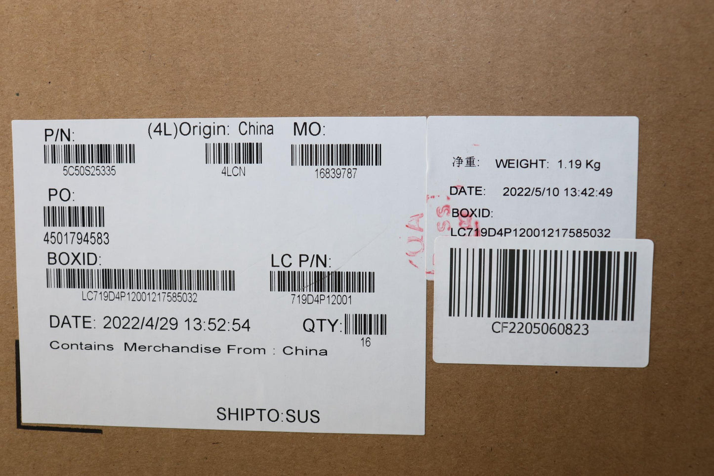 Lenovo USB Board - 5C50S25335