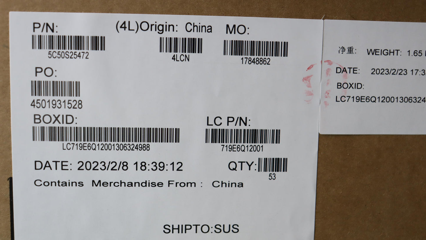 Lenovo Cardpop Cardpop L 82Wq I/O Boa - 5C50S25472