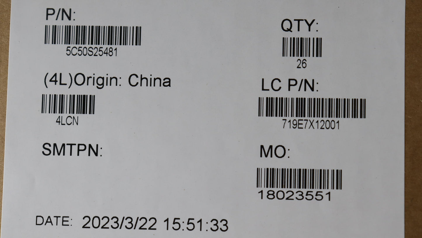 Lenovo Cardpop Cardpop L 82Wr I/O Boa - 5C50S25481