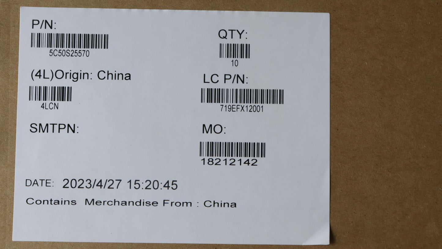 Lenovo Cardpop Io Board L82Yq L W/Myl - 5C50S25570