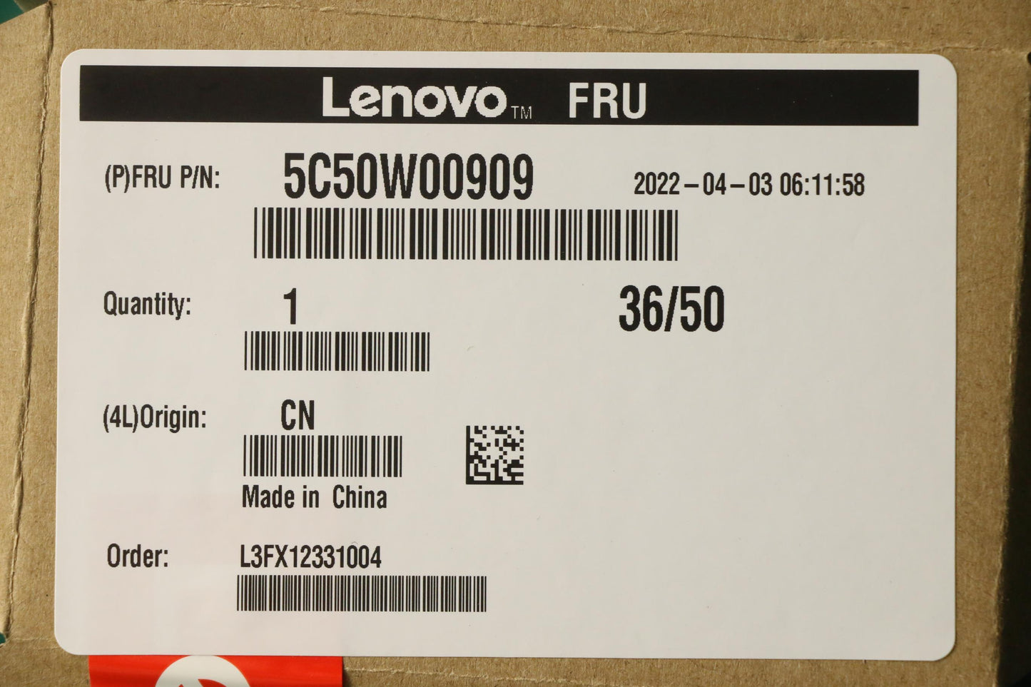 Lenovo - BLD Tiny8 PCIex4 Riser card - 5C50W00909