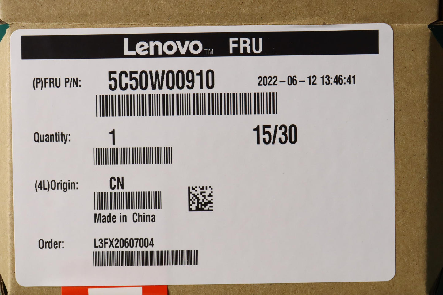 Lenovo Tiny8 PCIe x16 Riser Card - 5C50W00910