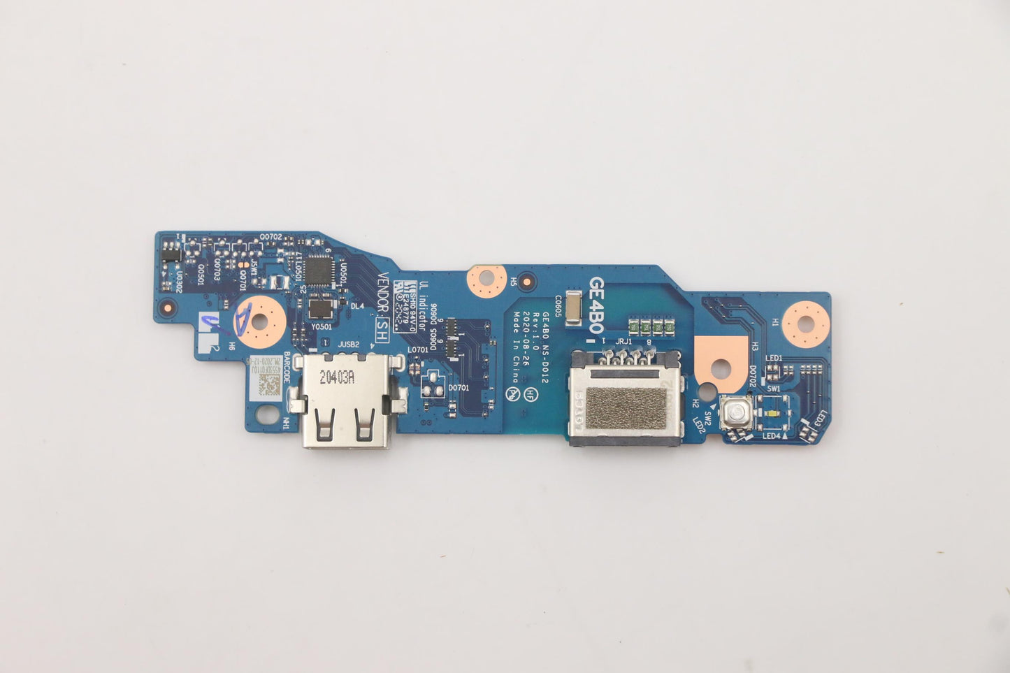 Lenovo - USB Board FRU CARDPOP, without Fingerprint Reader FPR - 5C50Z44714