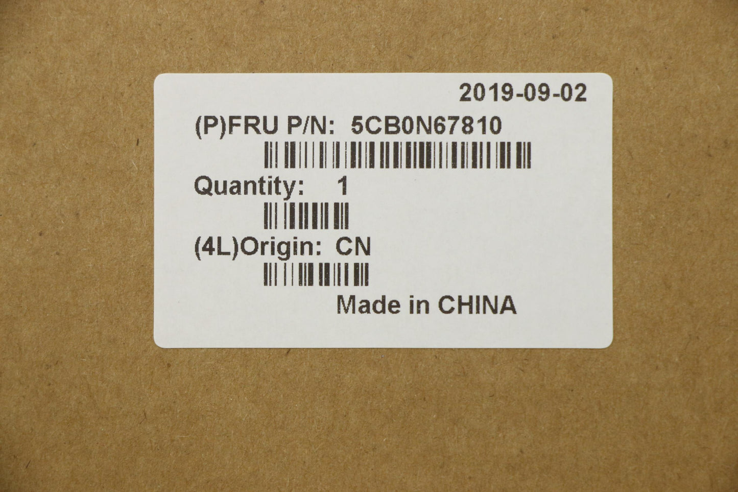 Lenovo USA English Keyboard with C-Cover Assembly - 5CB0N67810