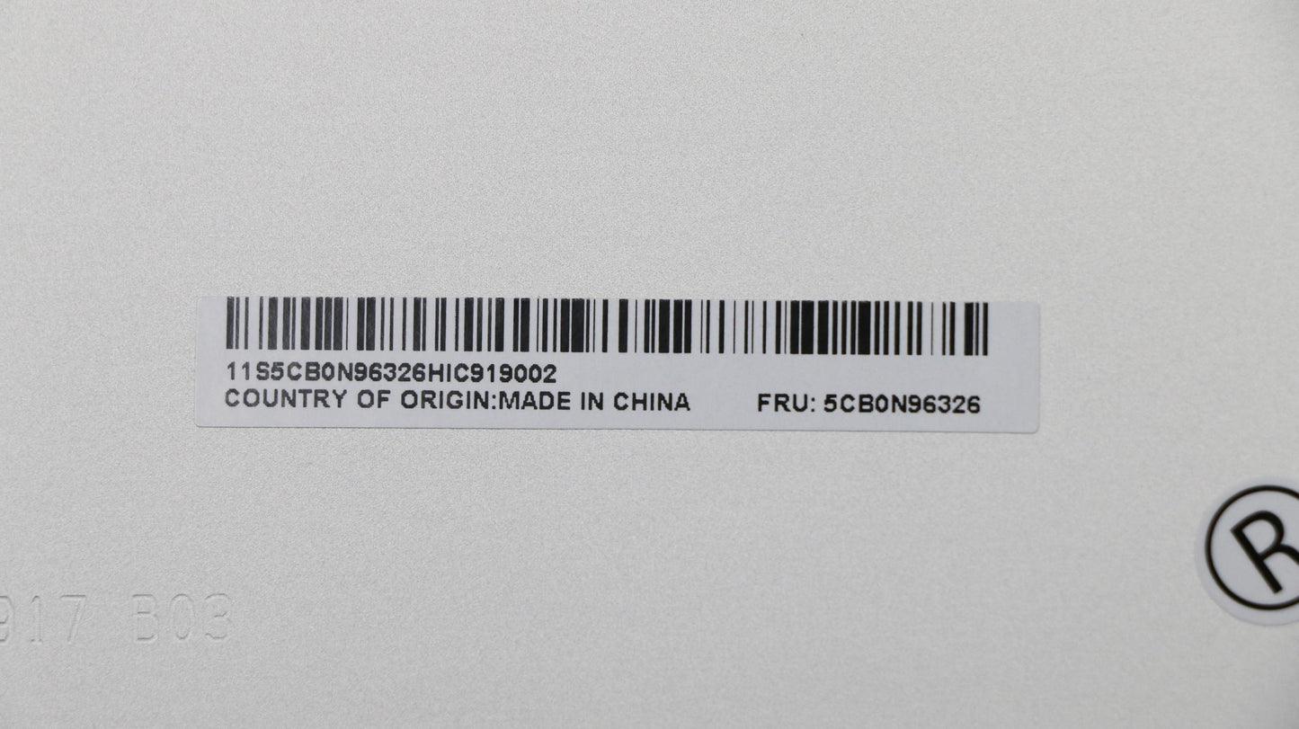 Lenovo Logic Lower Silver For Non-Na/ - 5CB0N96326