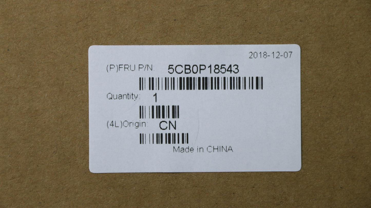 Lenovo Upper Case Asm 3N 81Af W/Kb Us - 5CB0P18543