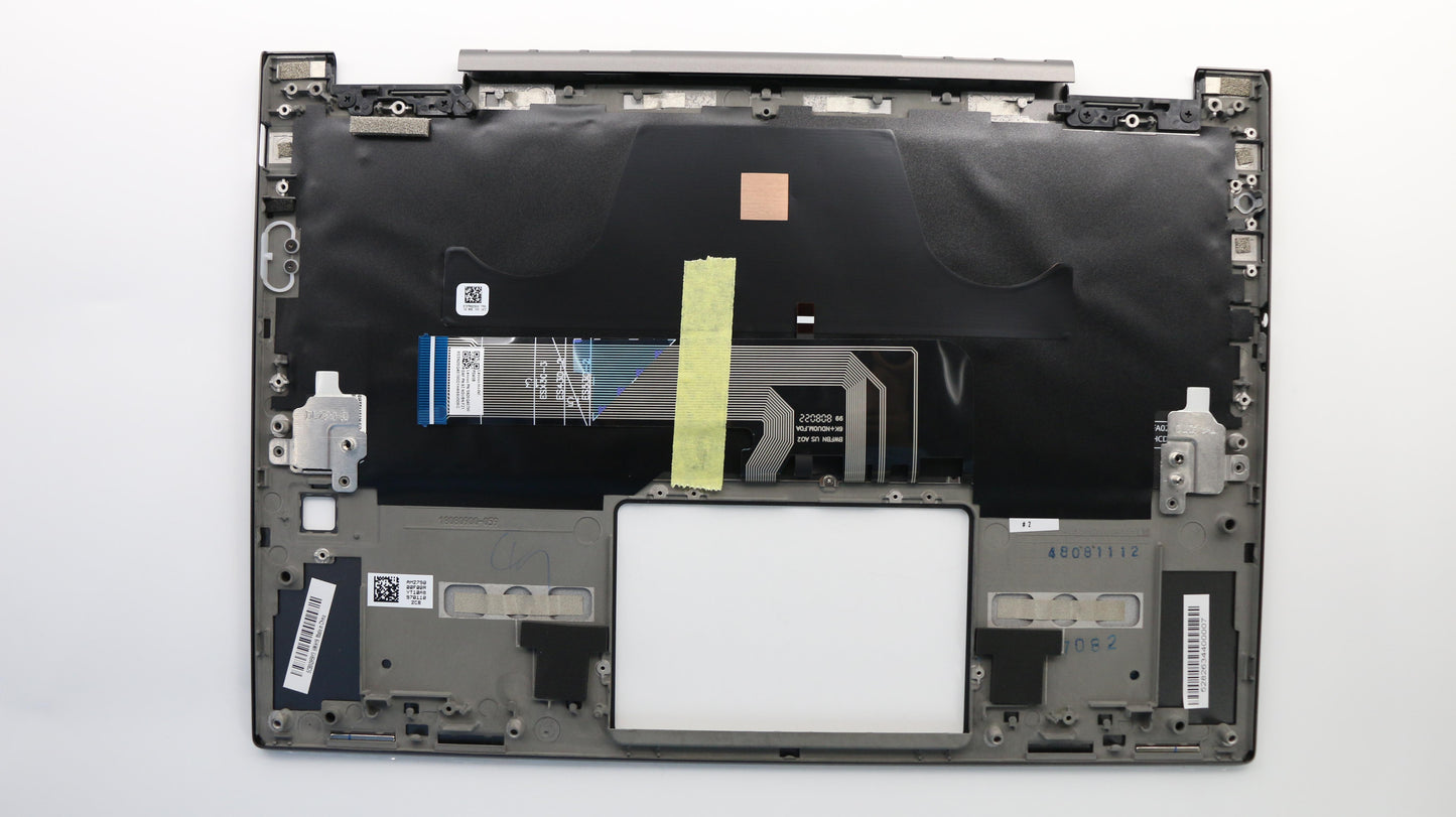 Lenovo C-Cover with Keyboard, USA English, Iron Grey, Backlit - 5CB0Q95913