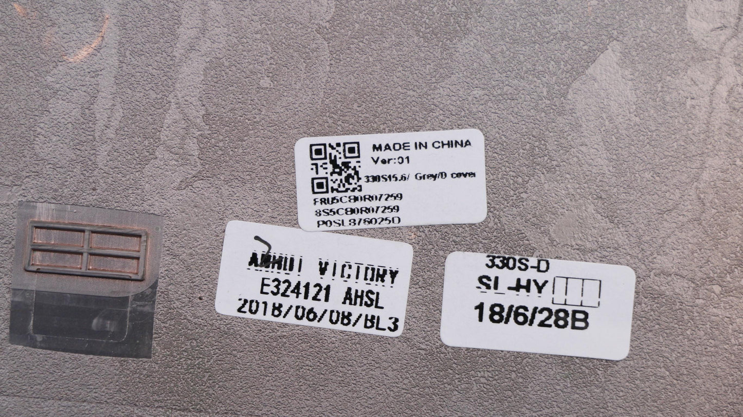 Lenovo Lower Case Cover, Platinum Grey - 5CB0R07259