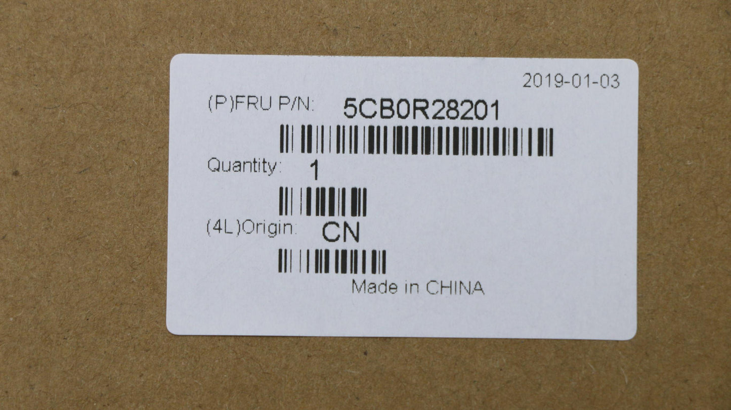 Lenovo C-Cover with Keyboard, UK English, Iron Grey, Non_Backlight, Non_Fingerprint - 5CB0R28201