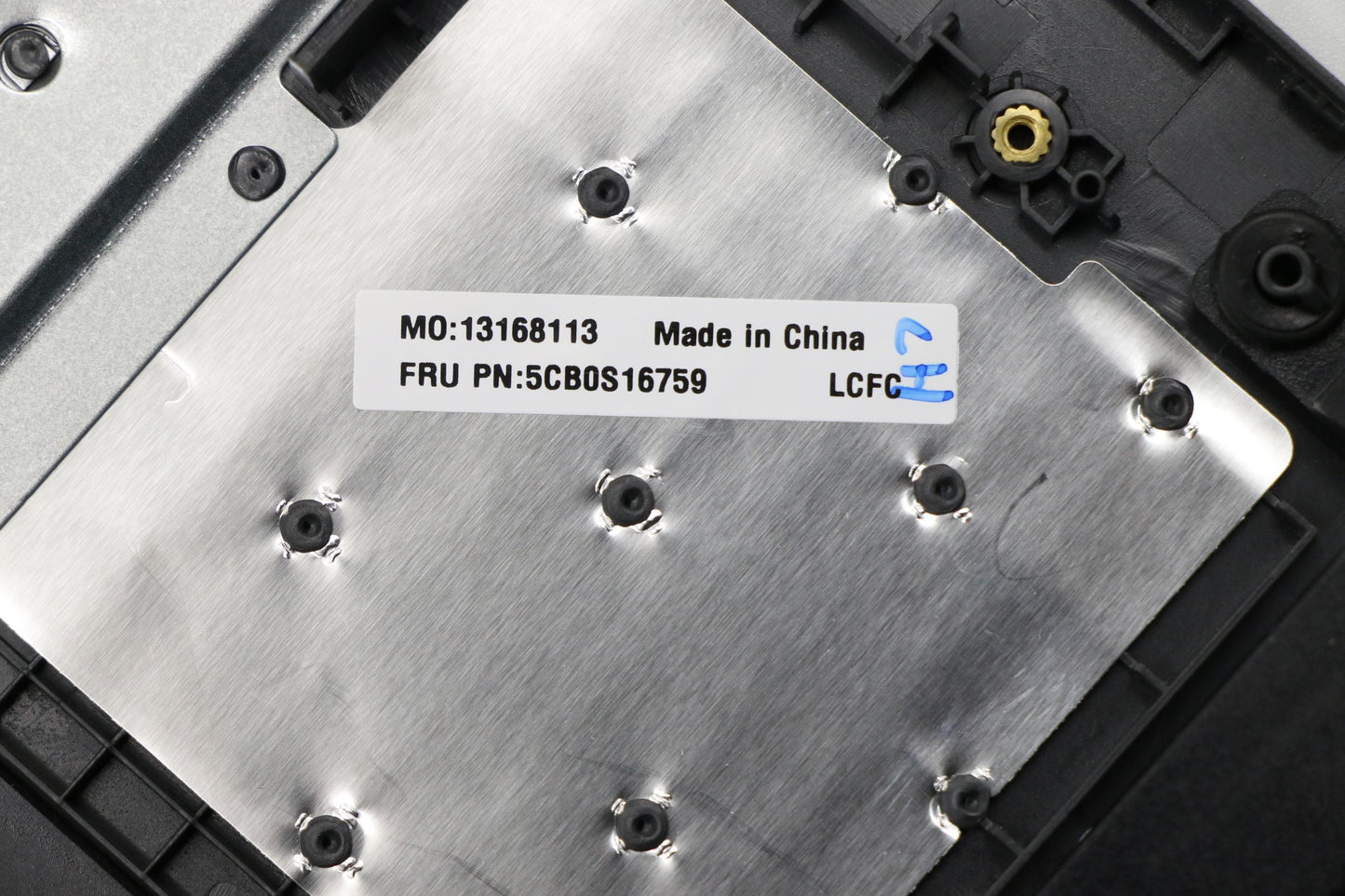 Lenovo C-Cover with Keyboard, USA English, Black, Non-Backlit - 5CB0S16759