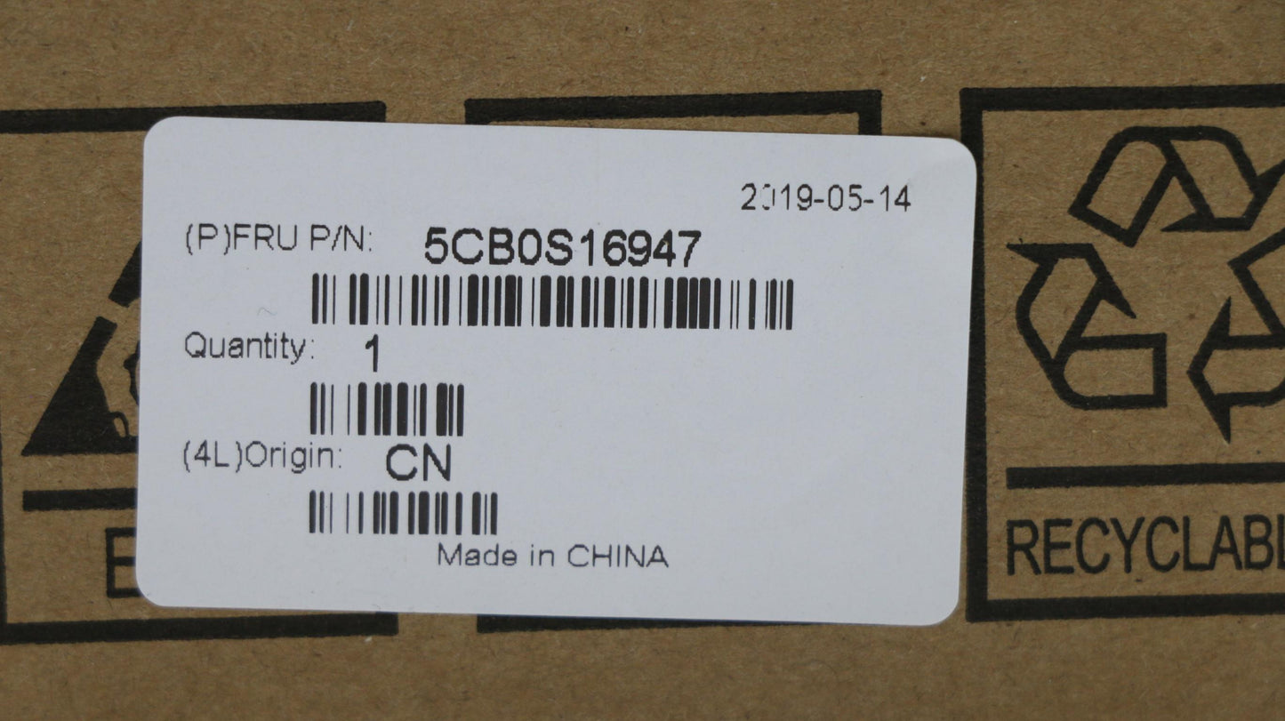 Lenovo Grey Lower Case Cover Discrete Graphics - 5CB0S16947