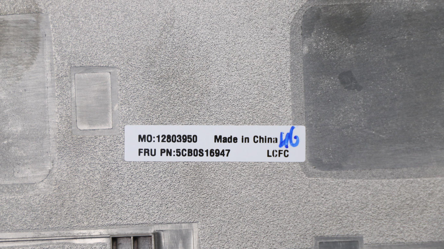 Lenovo Grey Lower Case Cover Discrete Graphics - 5CB0S16947