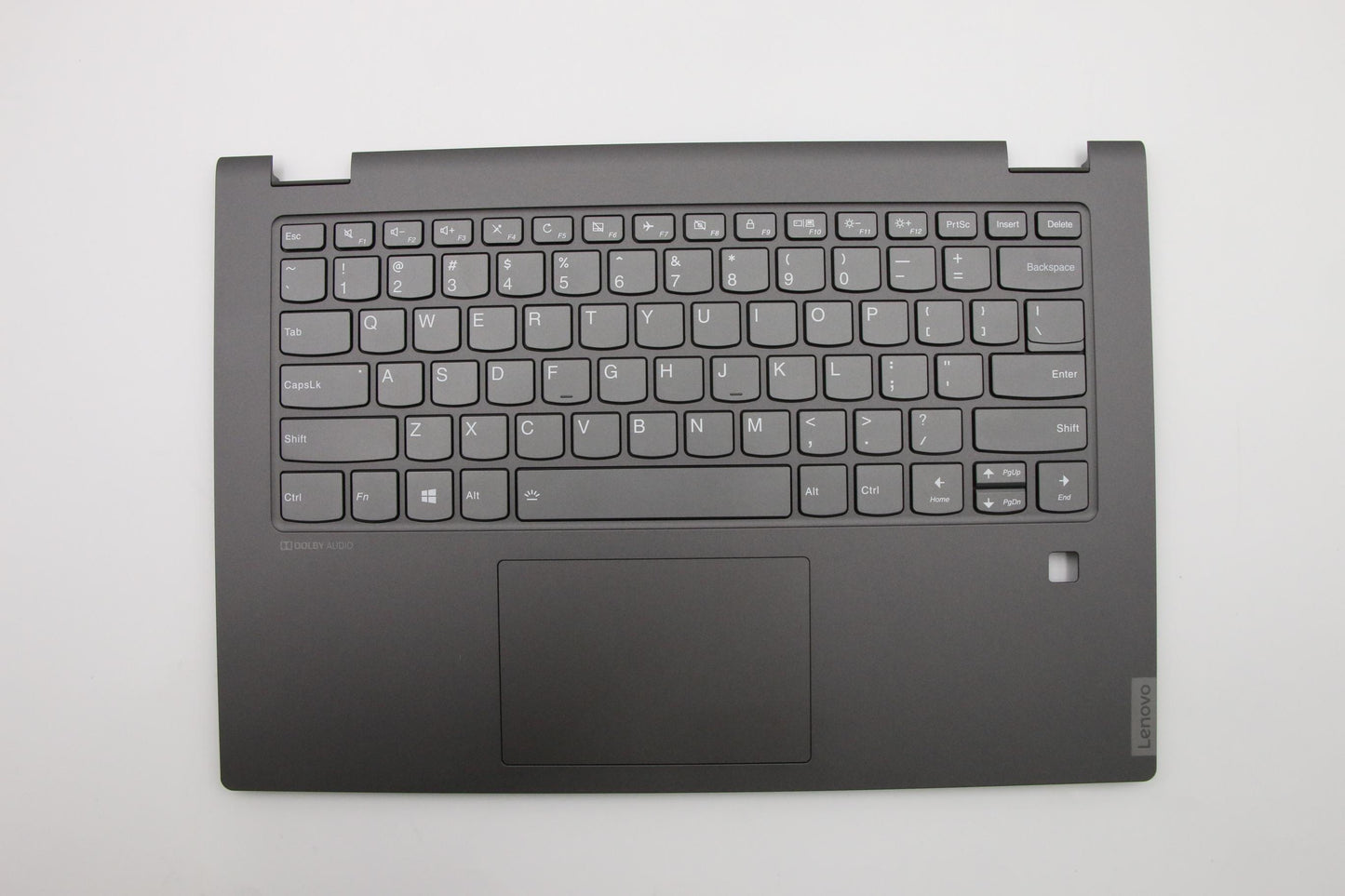 Lenovo C-Cover with Keyboard, US English, Backlit, Fingerprint - 5CB0S17349