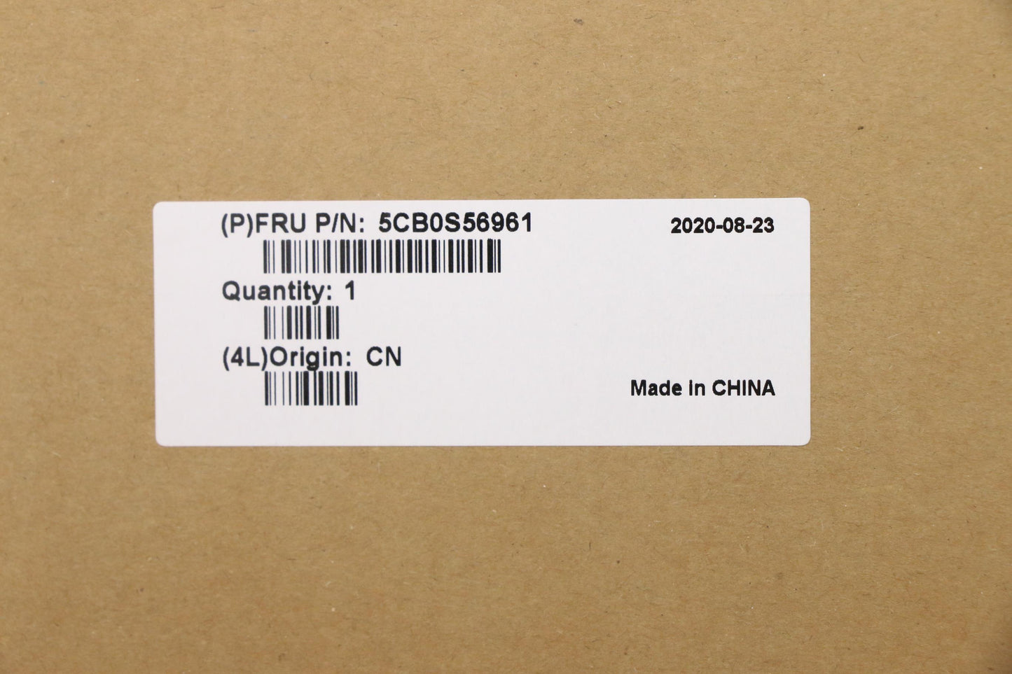 Lenovo LCD Cover, with Antenna & EDP Strip Cover, 60Hz - 5CB0S56961