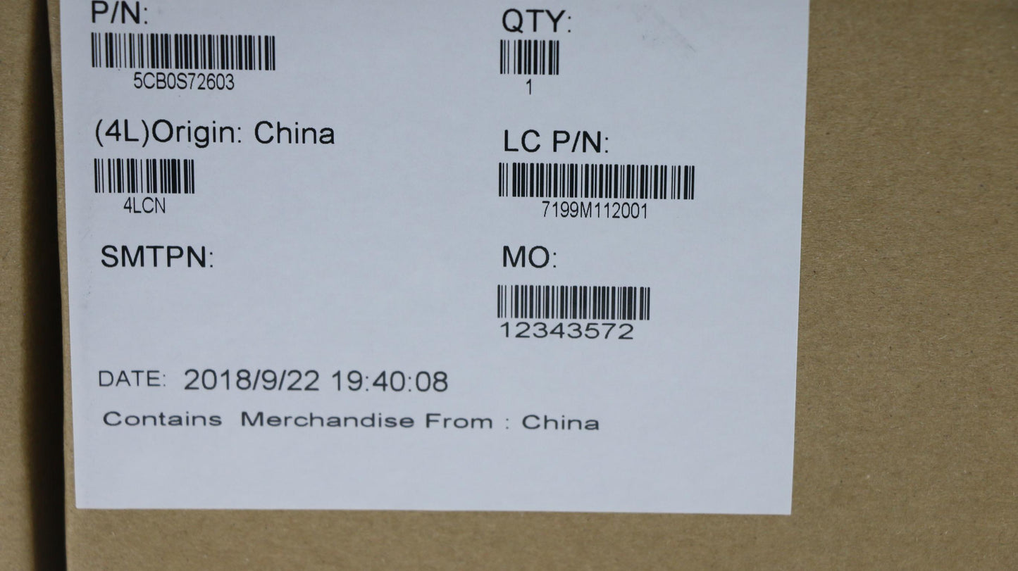 Lenovo Cover Strip Cover, L 81C4 IG L+S - 5CB0S72603