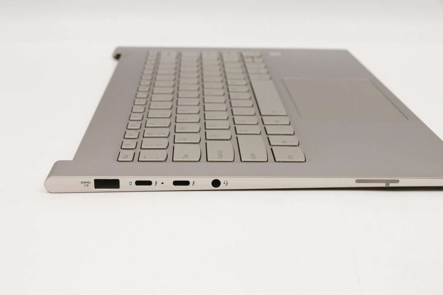 Lenovo C-Cover with Keyboard, USA English, Mica, Backlit - 5CB0S72668