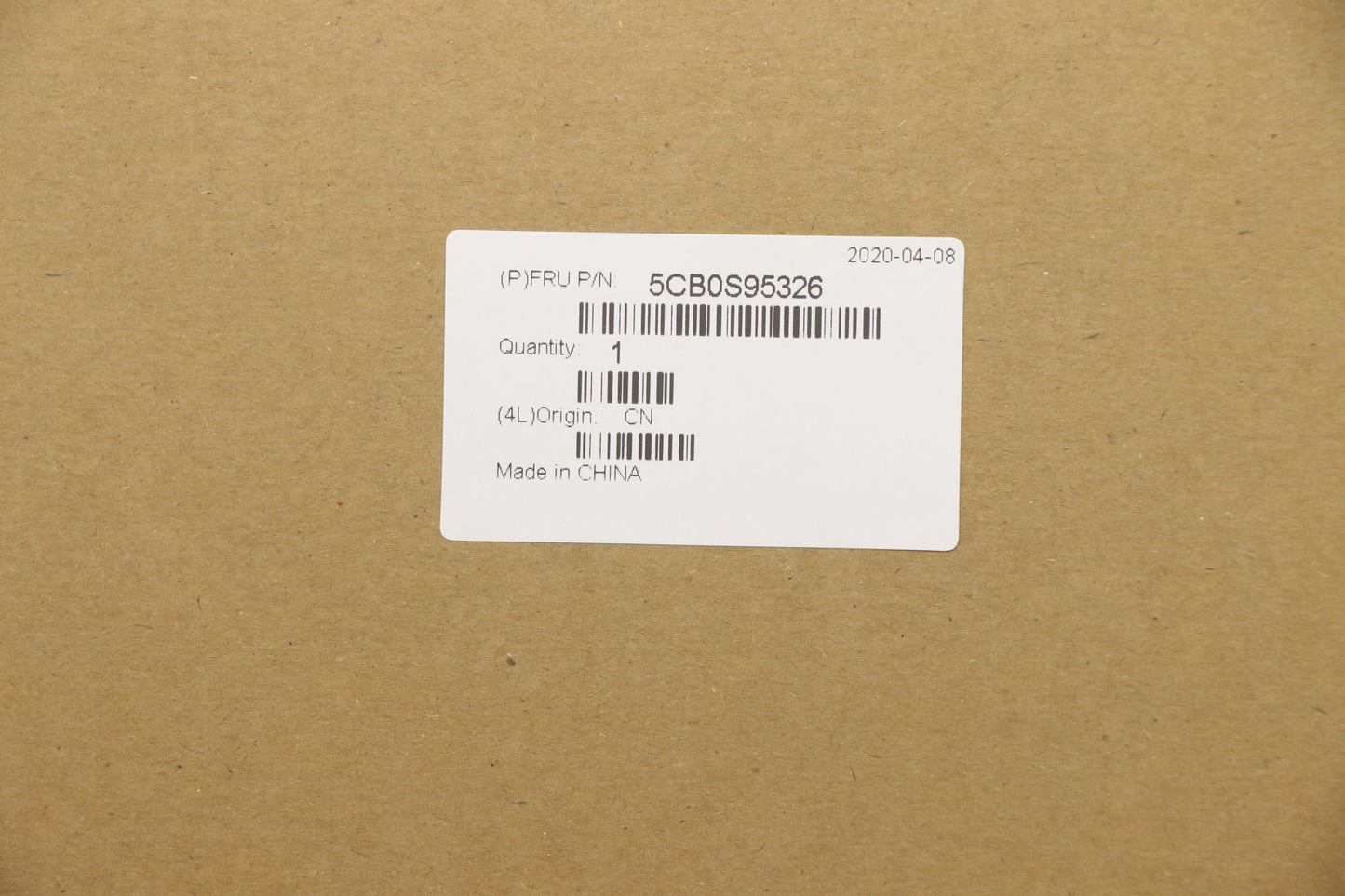 Lenovo FE5A0 D-Cover, Black - 5CB0S95326