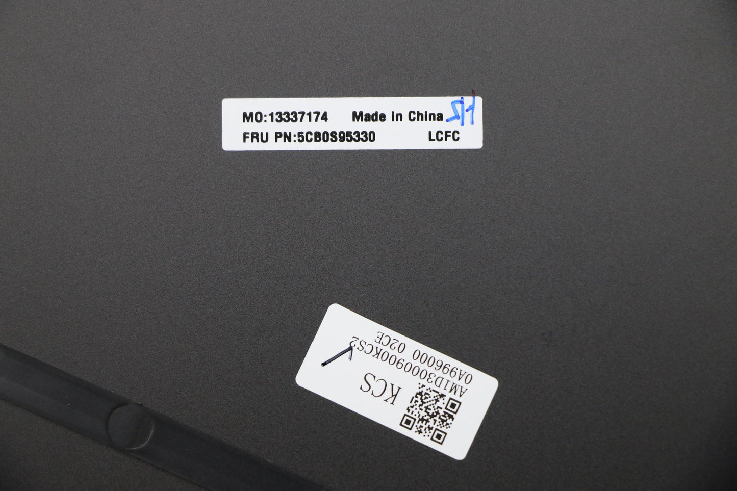 Lenovo FE4A0 D Cover, Black - 5CB0S95330