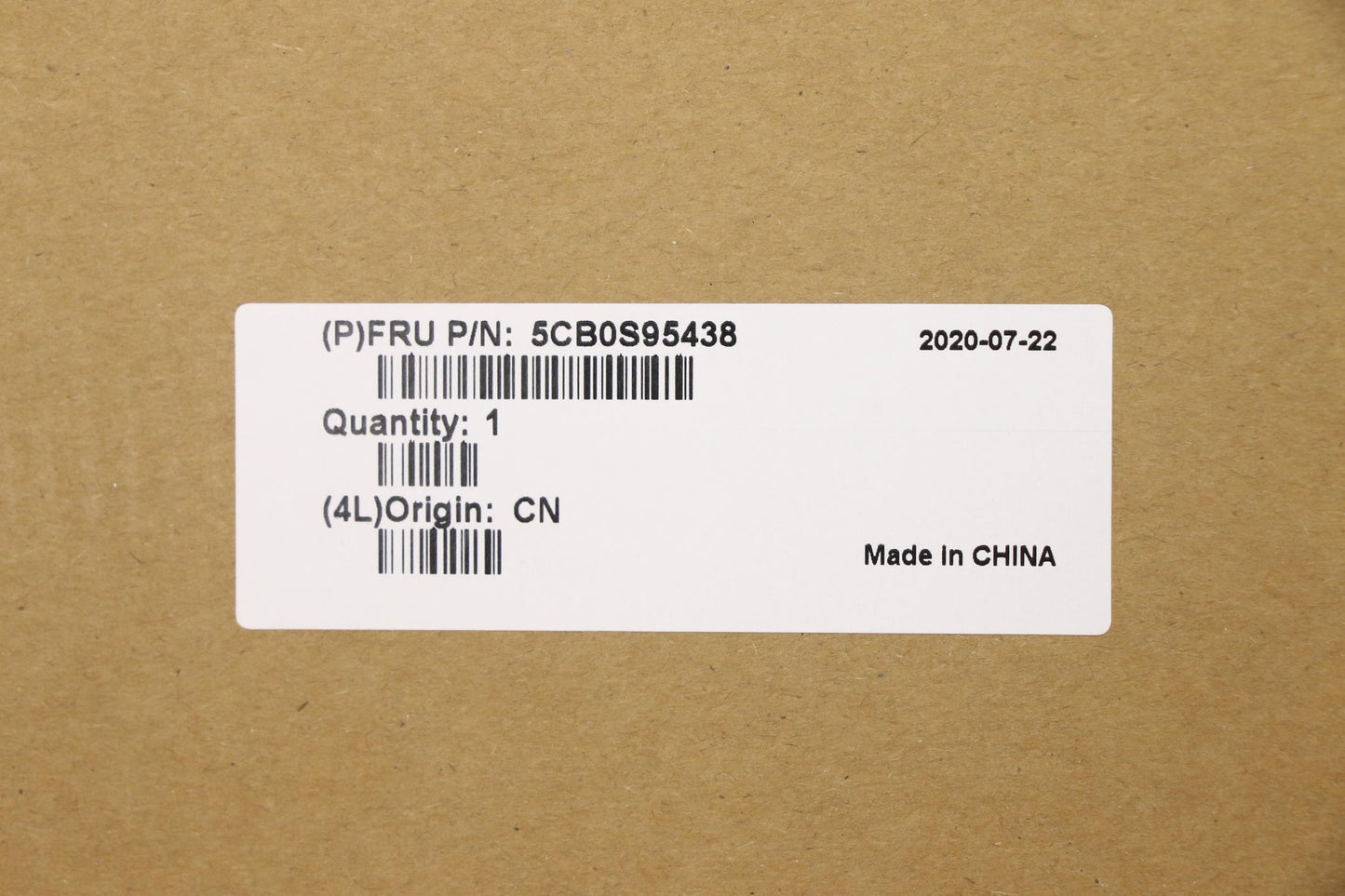 Lenovo Cover T15, C-Cover Sub Assembly Without Fingerprint Reader - 5CB0S95438