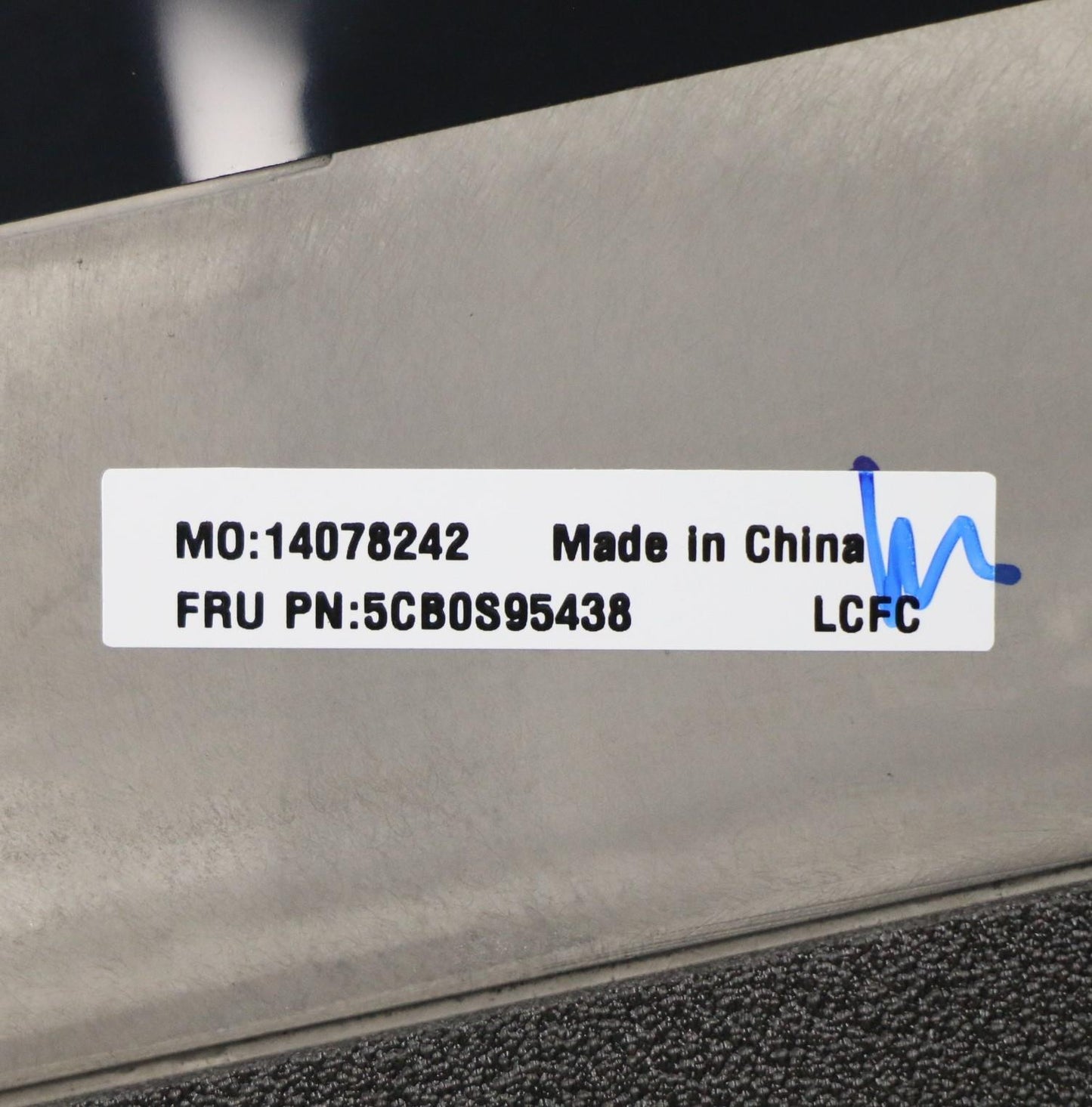 Lenovo Cover T15, C-Cover Sub Assembly Without Fingerprint Reader - 5CB0S95438