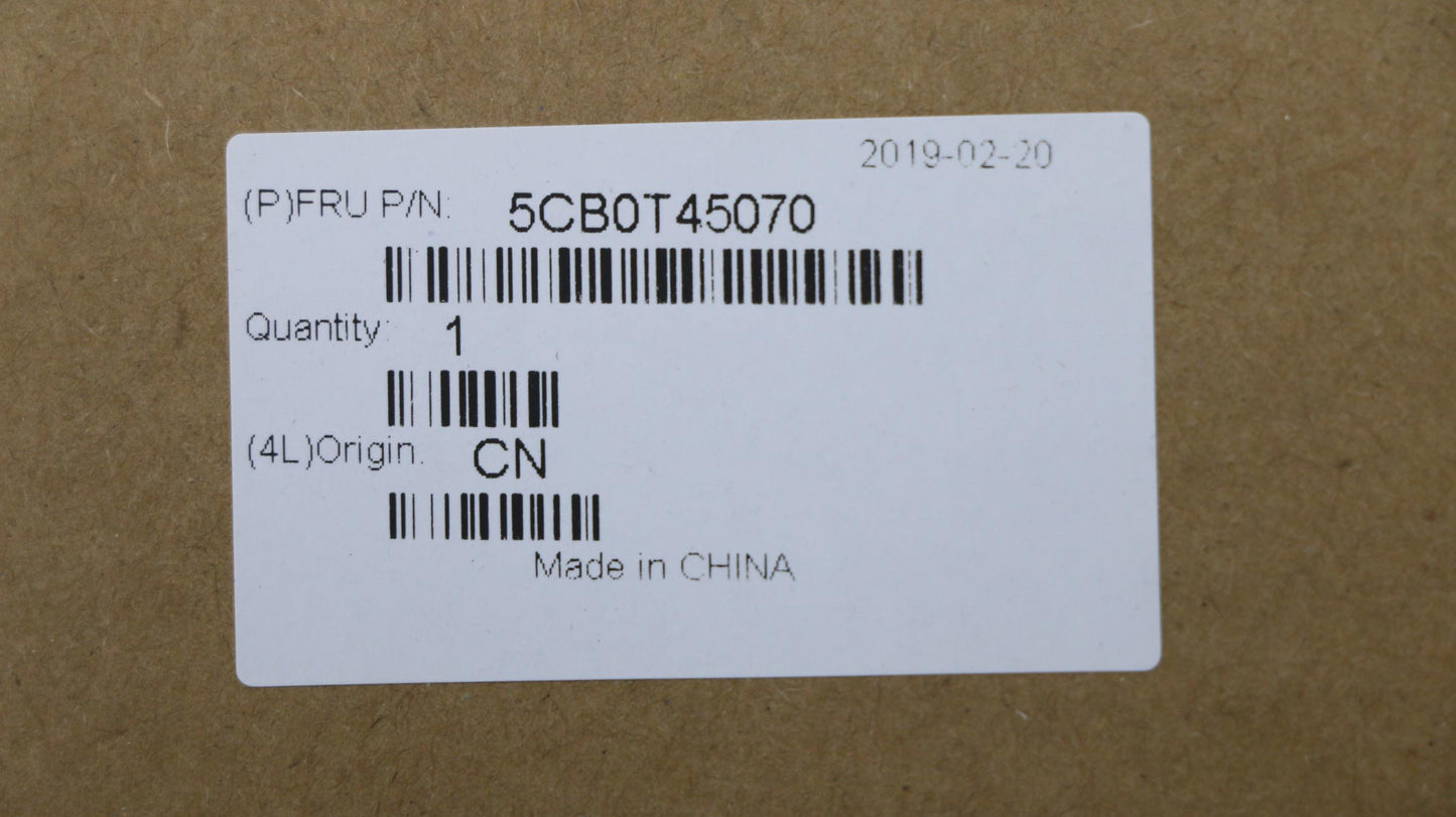 Lenovo 81M9 Series Strip Cover, Black - 5CB0T45070