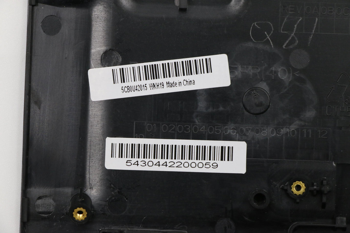 Lenovo Black Backlit Keyboard with Fingerprint Reader for US C-Cover - 5CB0U42015