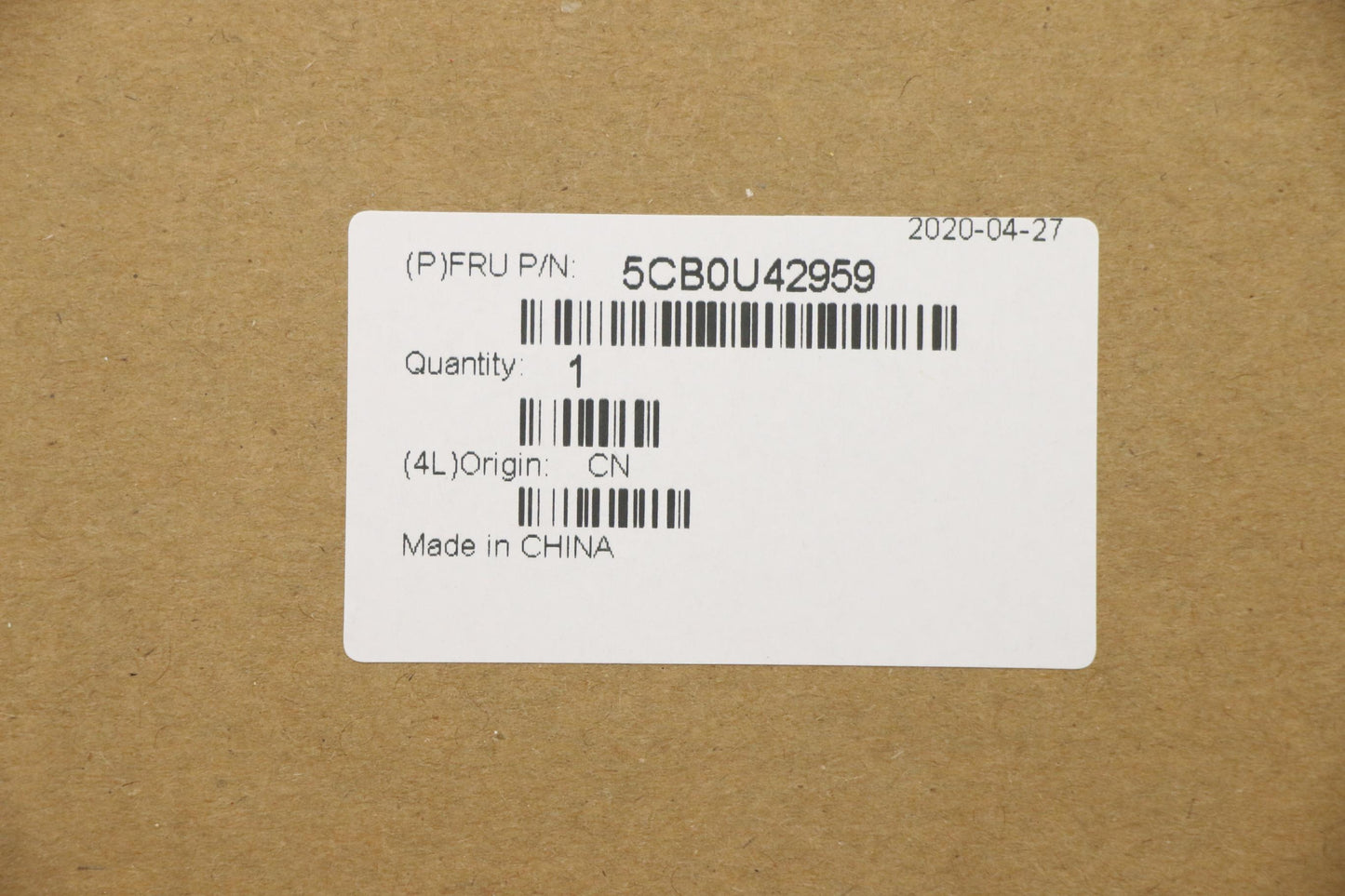 Lenovo LCD Cover, 144Hz - 5CB0U42959