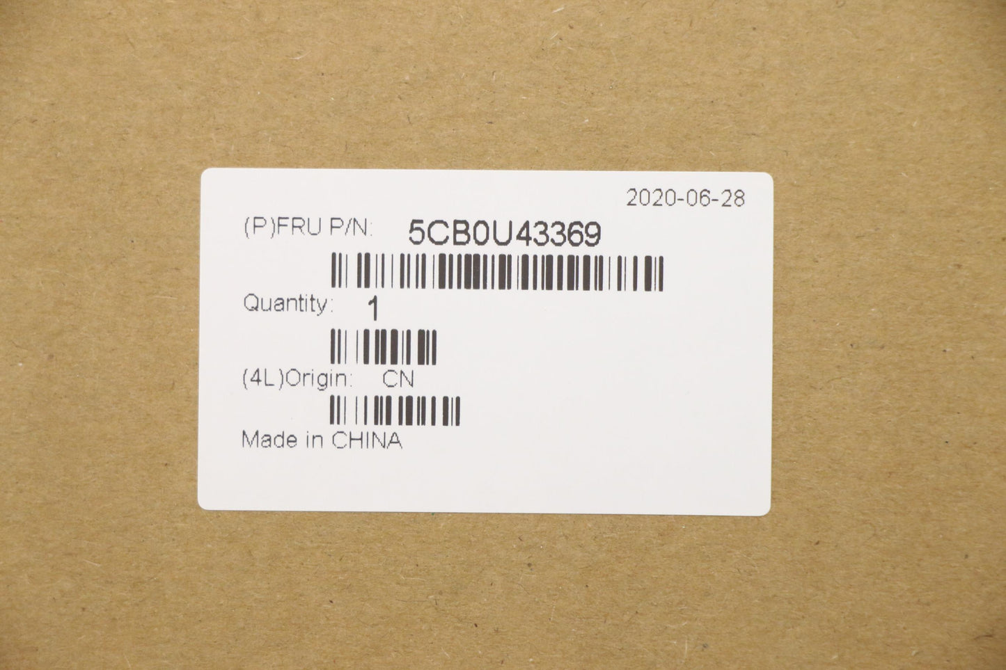 Lenovo Uppercaseasm B Us_Nfp_Pg W/Us - 5CB0U43369