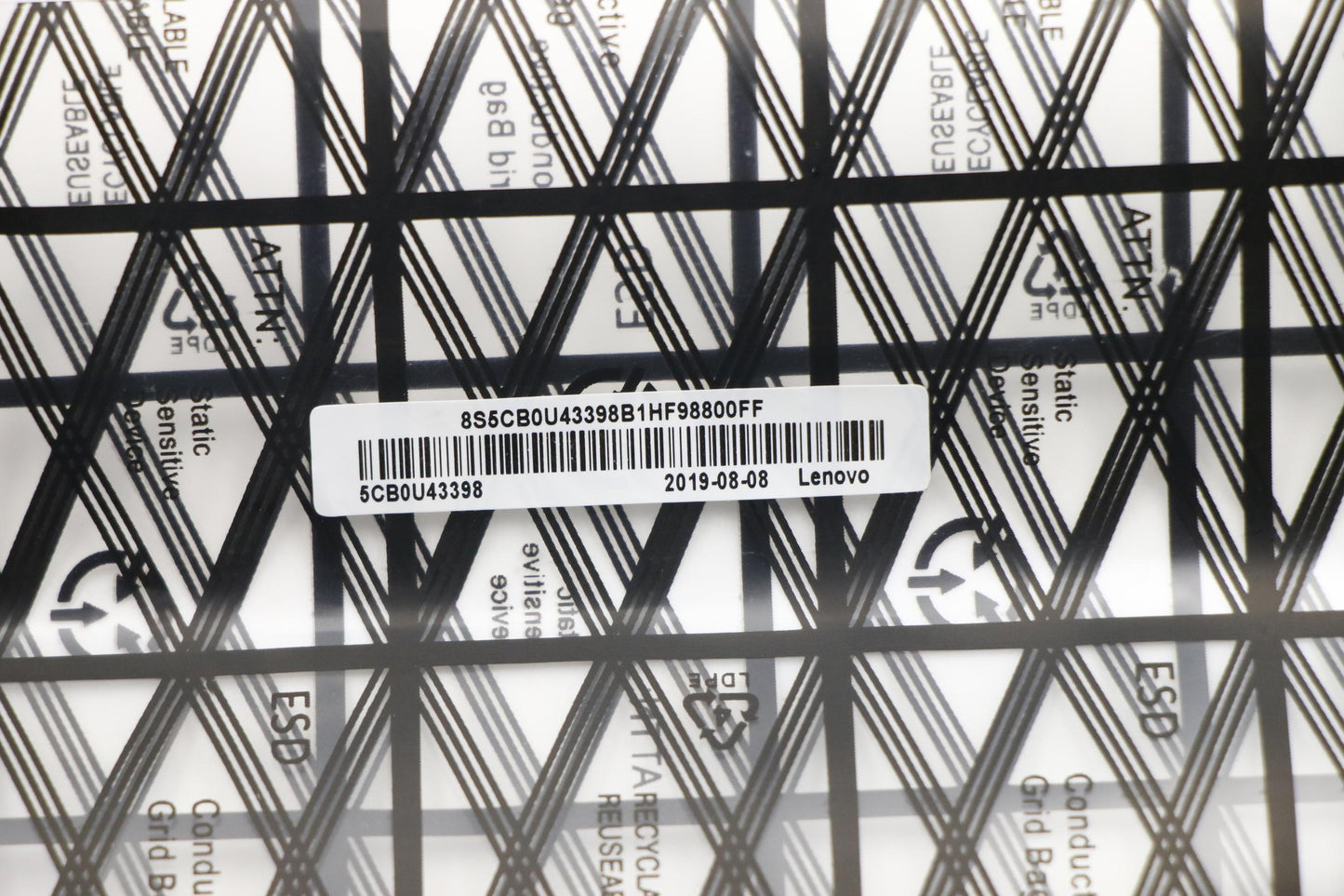 Lenovo Strip Cover B 81Ta Platinum Gr - 5CB0U43398