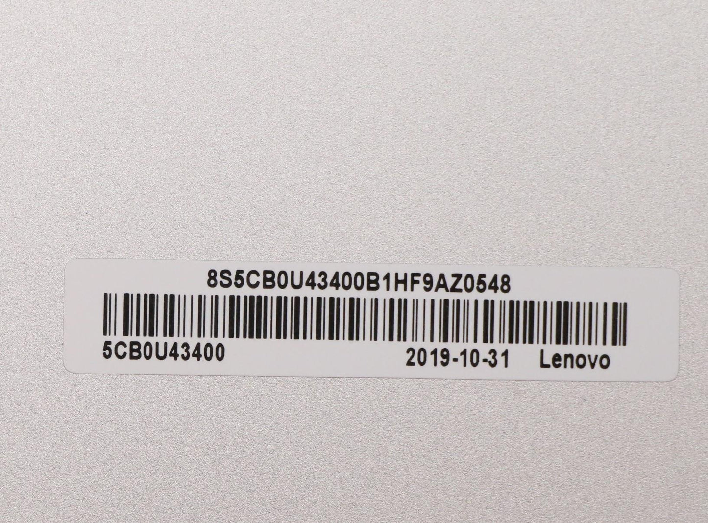 Lenovo Lcd Cover B 81Ta W/ Platinum G - 5CB0U43400