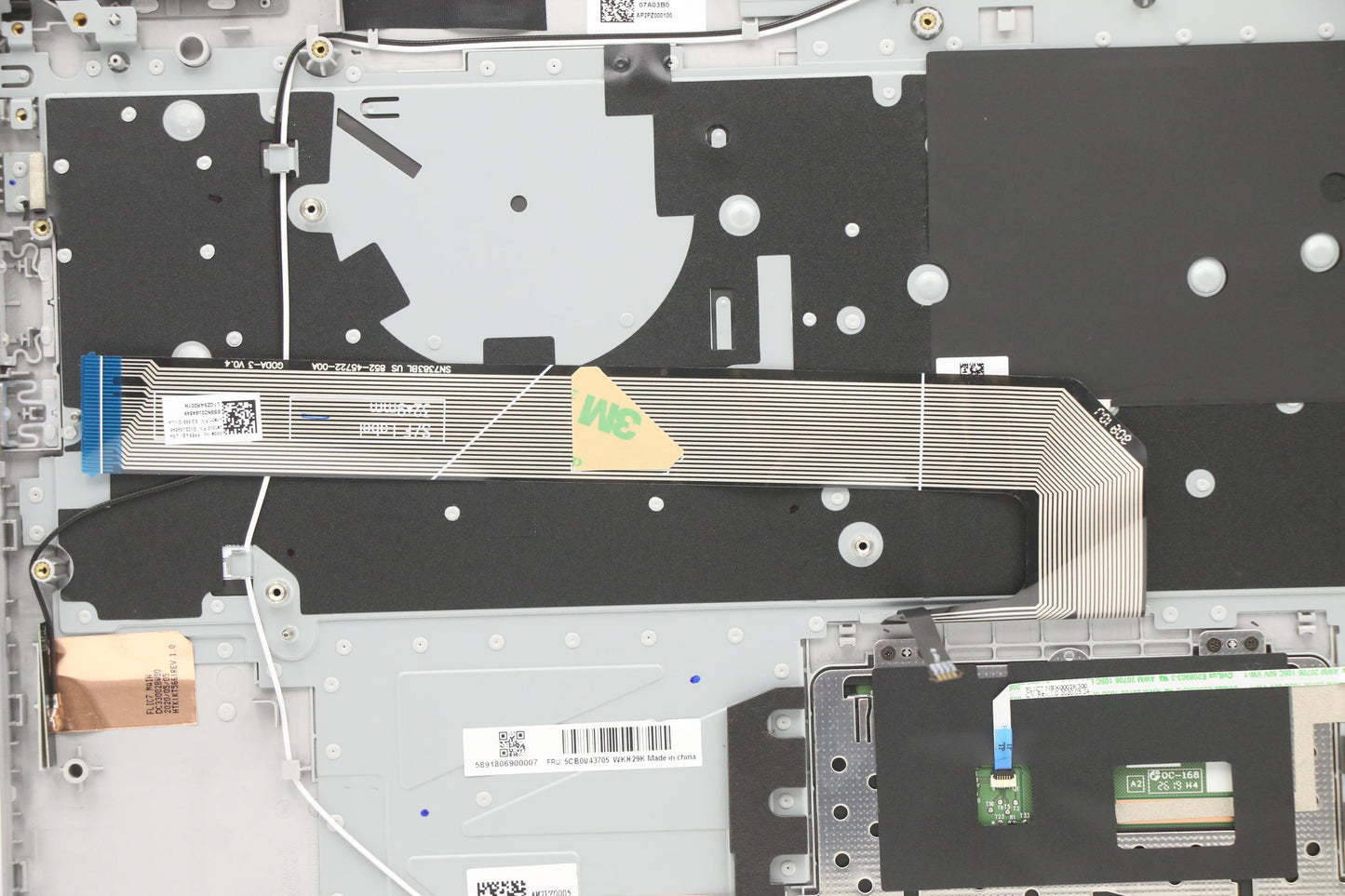 Lenovo Up Assy Us W Bl Kb Usa - 5CB0U43705