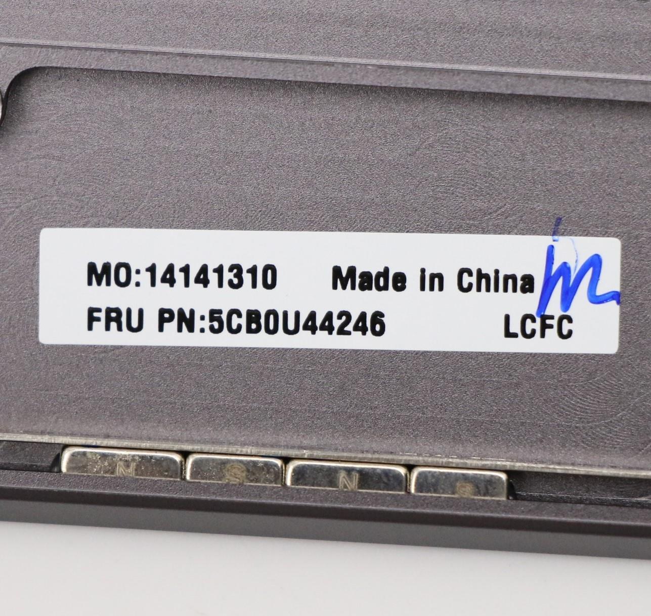 Lenovo C-Cover with Keyboard, USA Layout, Iron Grey - 5CB0U44246