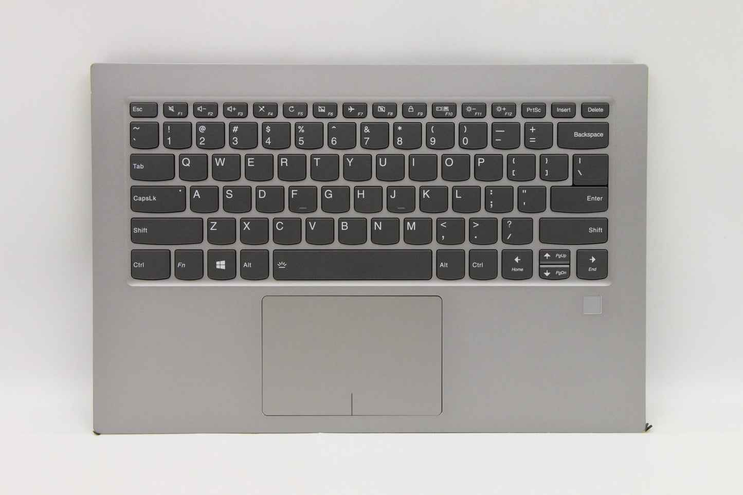 Lenovo C-Cover with Keyboard, USA English, Platinum, Backlight, Fingerprint - 5CB0V05279