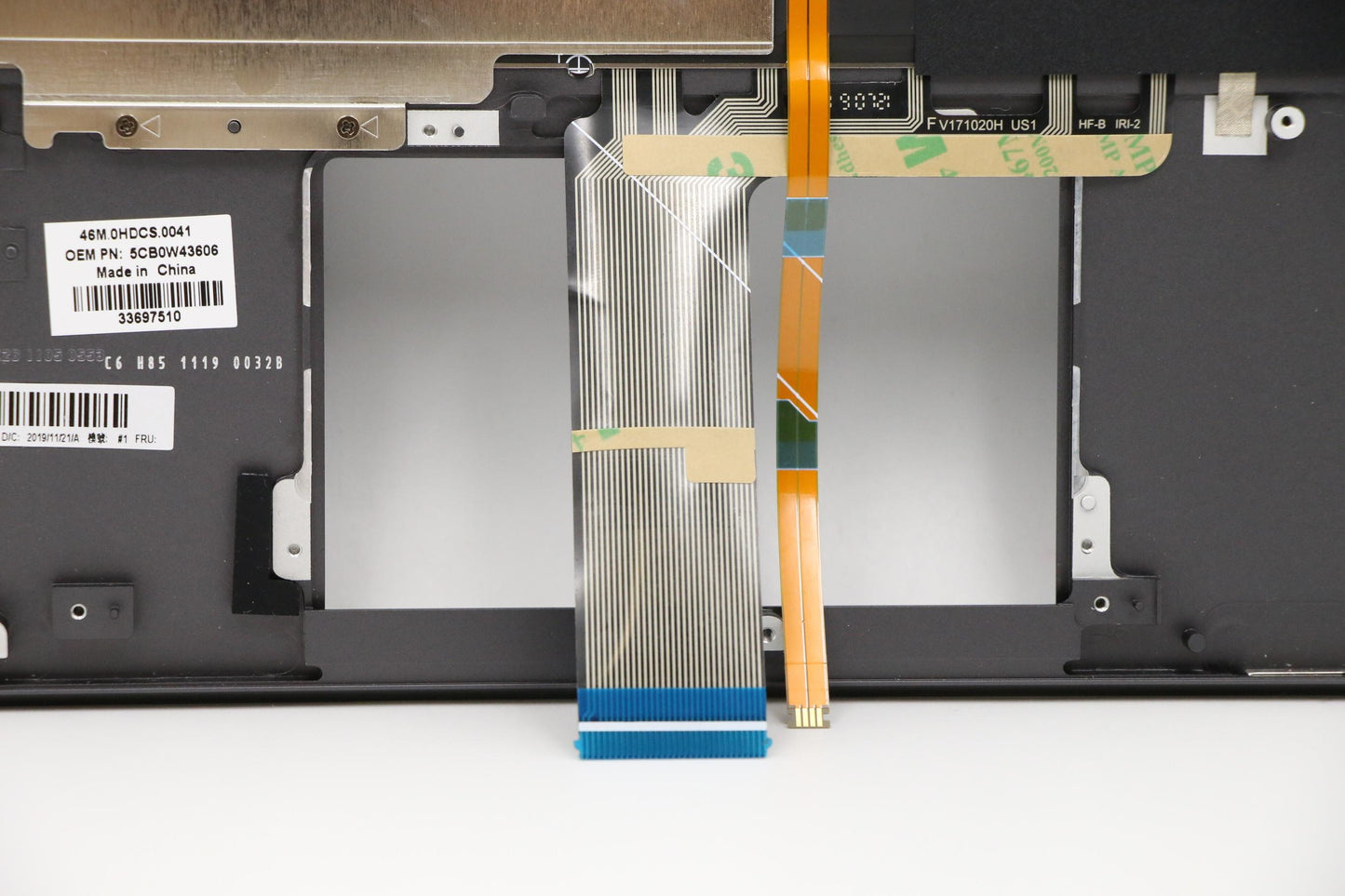 Lenovo C-Cover with Keyboard, USA English, Iron Grey, Backlight - 5CB0W43606