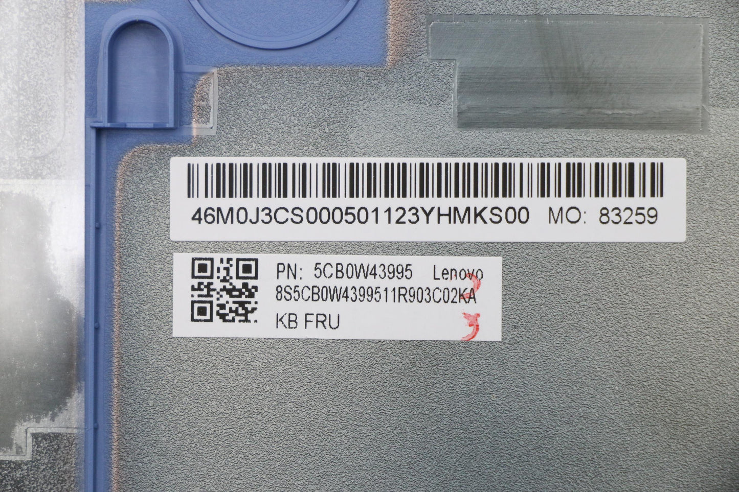 Lenovo Lower Case Cover, Ice Blue - 5CB0W43995