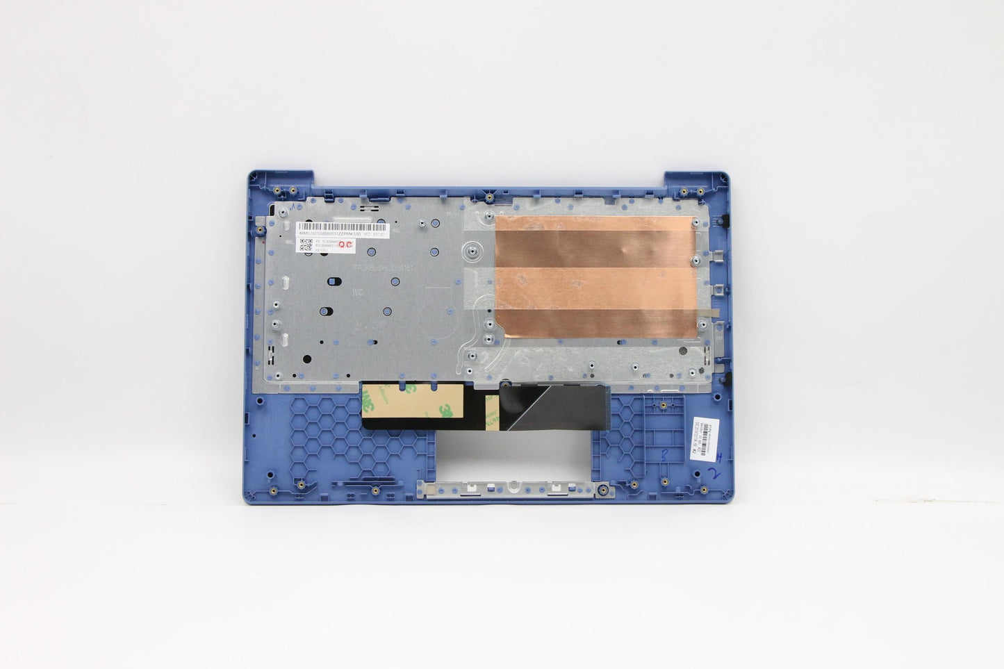 Lenovo C-Cover with Keyboard, USA English, Ice Blue - 5CB0W44057