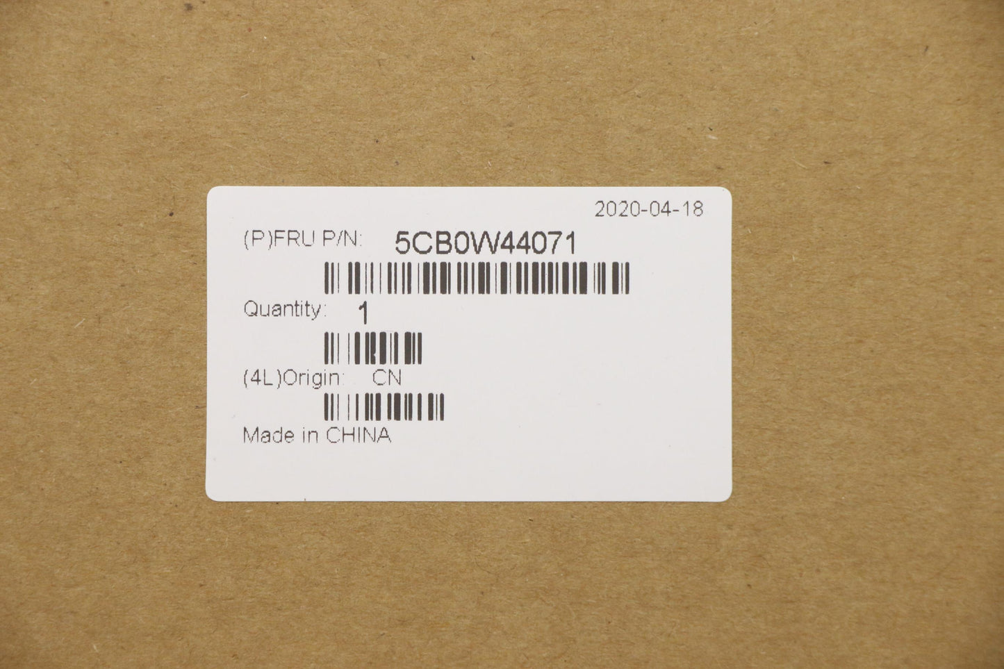 Lenovo LCD Cover, Textured, Iron Grey - 5CB0W44071