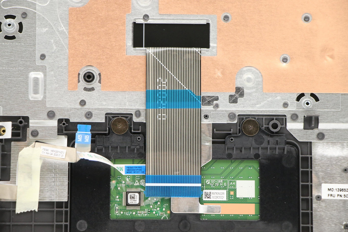 Lenovo C-Cover with Keyboard, Italian Layout, Iron Grey, Non-Backlit - 5CB0W44895