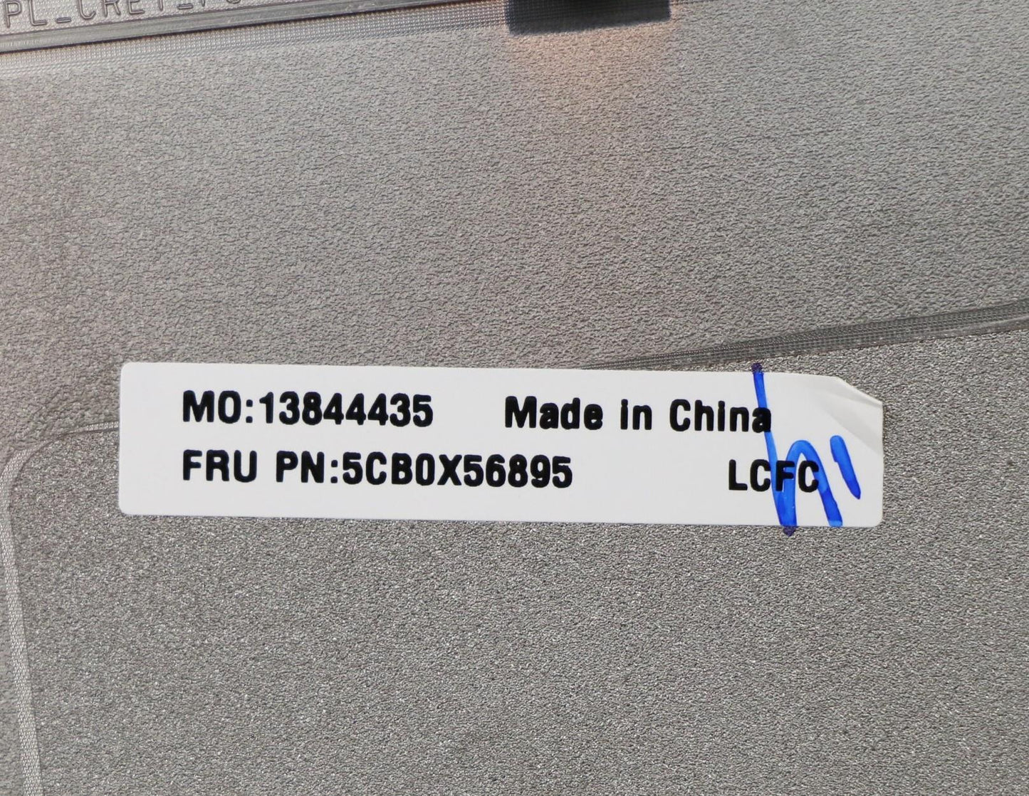 Lenovo Lower Case Cover, IG TEX - 5CB0X56895