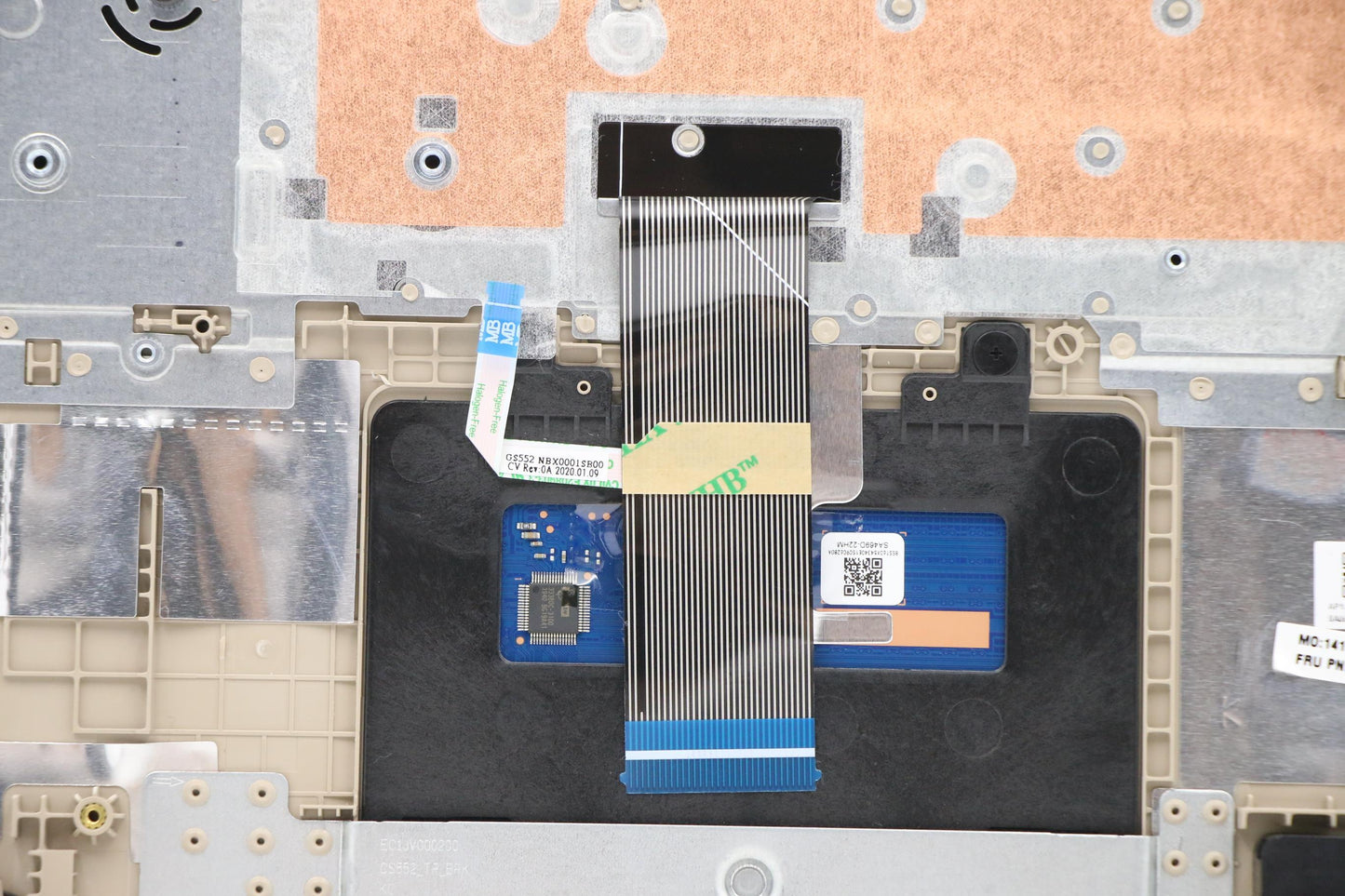 Lenovo C-Cover with Keyboard, USA English, Almond, Non-Backlit, Non-Fingerprint - 5CB0X57656